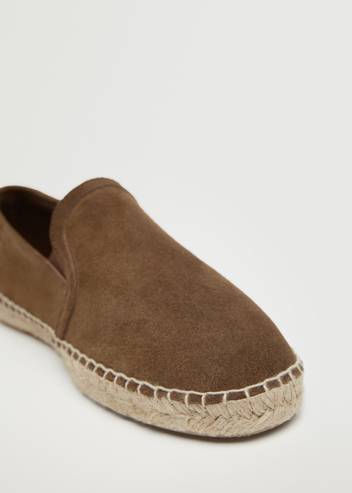 Jute leather espadrilles - Medium plane