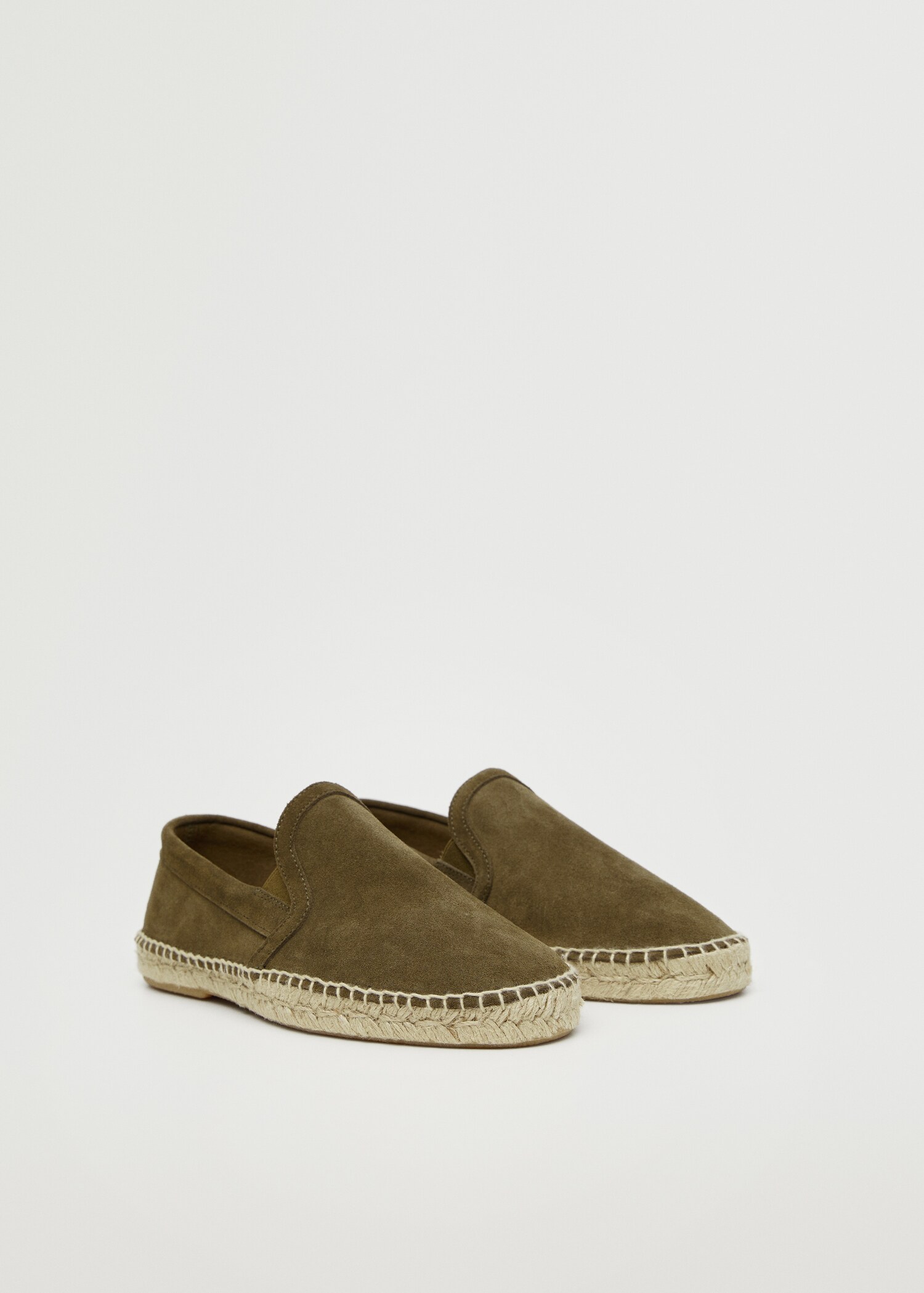 Jute leather espadrilles - Medium plane