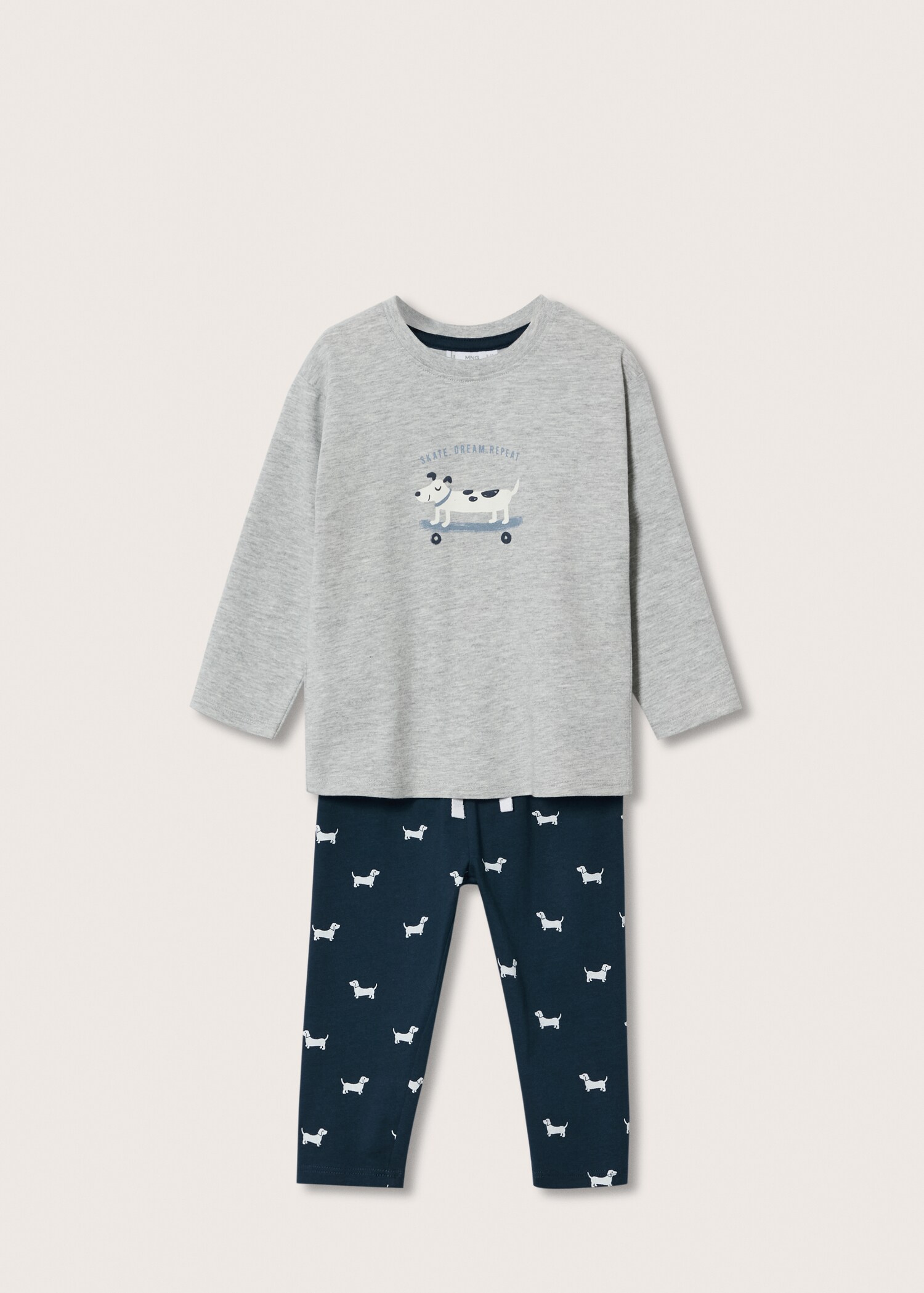 Pijama largo estampado - Artículo sin modelo