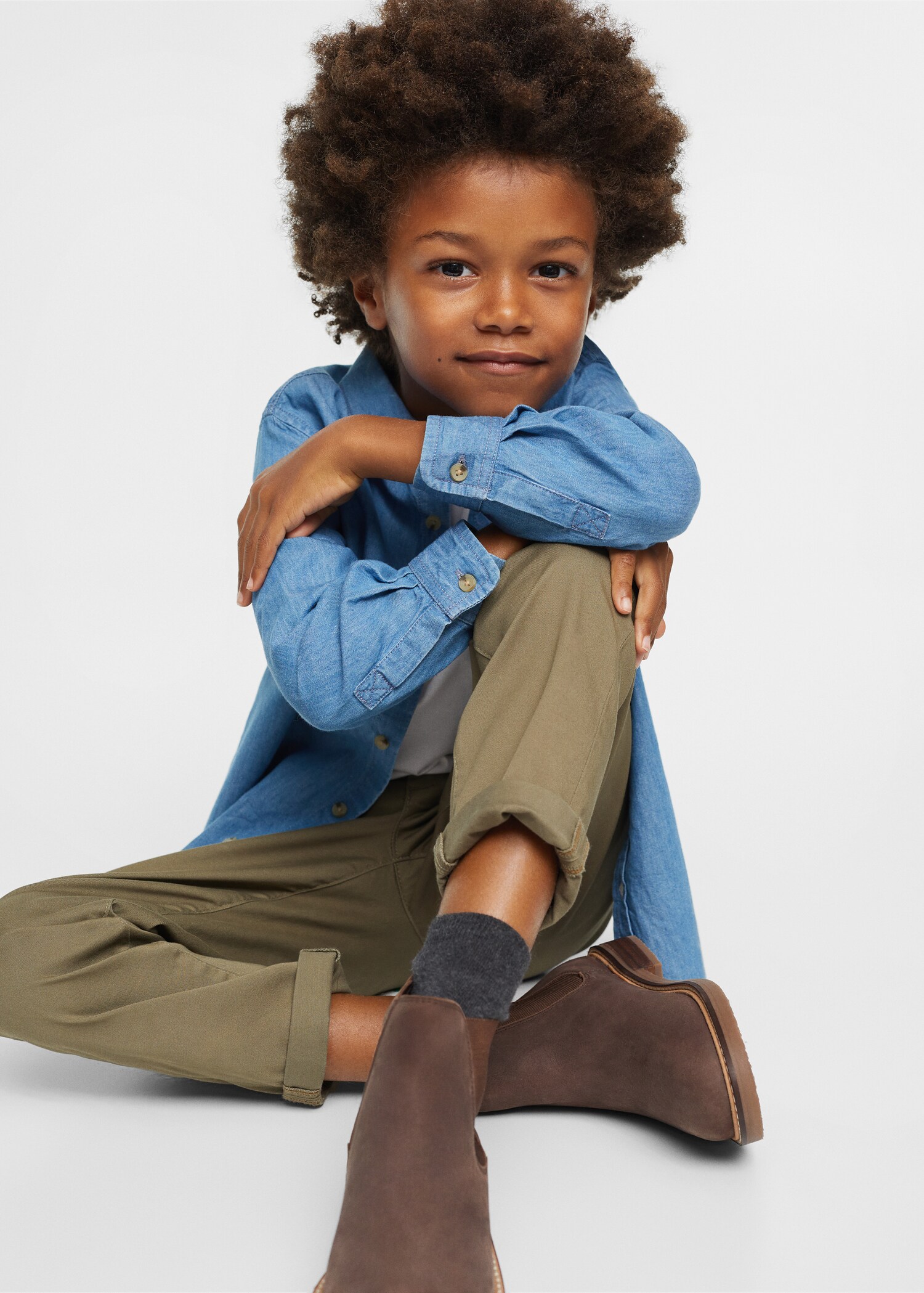 Cotton chinos - Details of the article 2