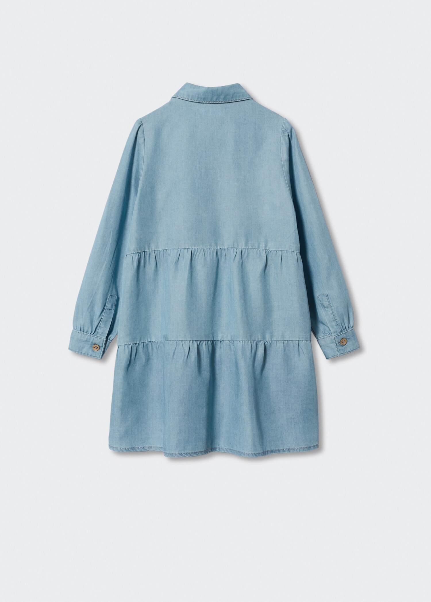 Lyocell shirt dress - Reverse of the article