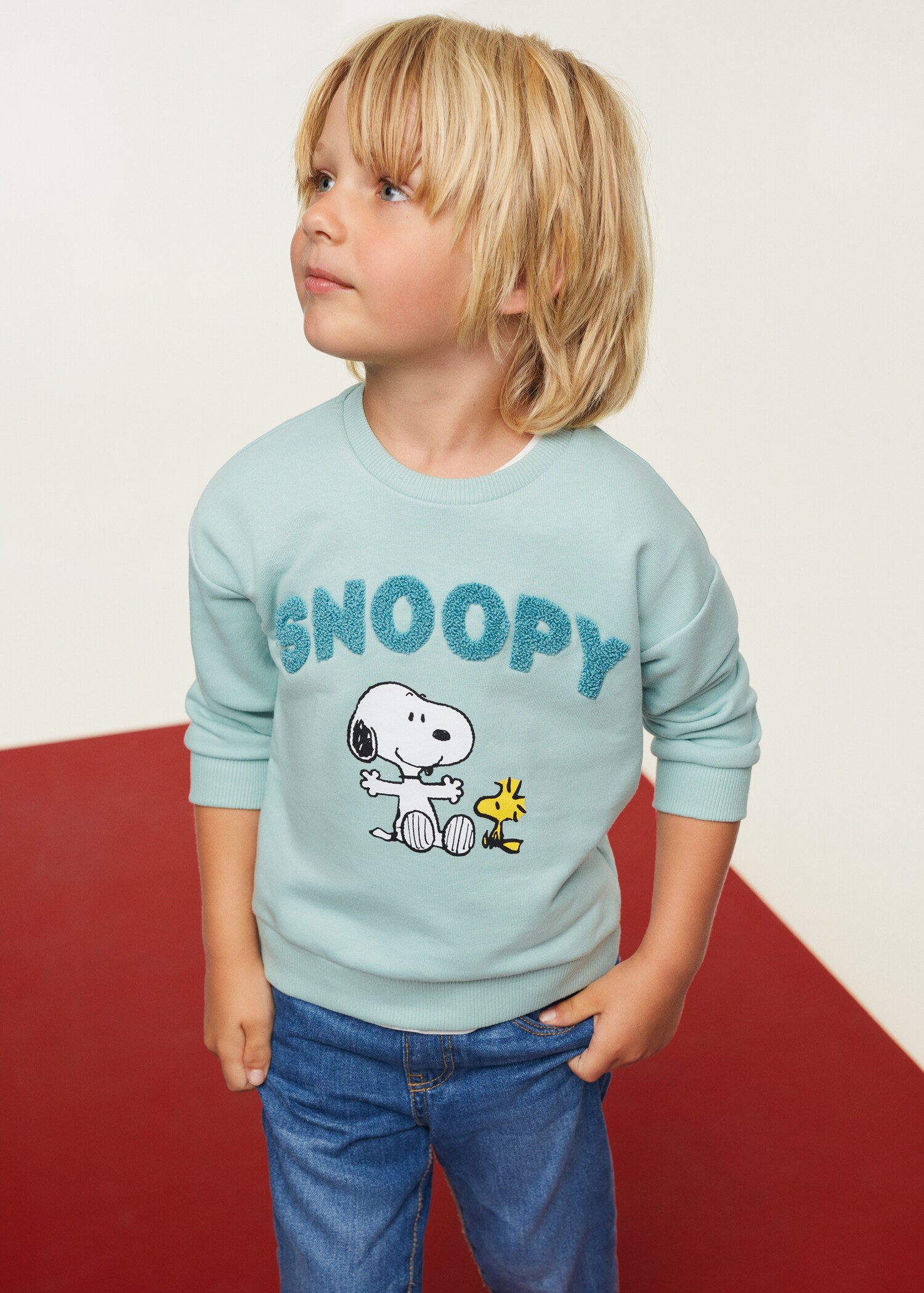 سويت شيرت بقماش Snoopy  - رؤية وسط