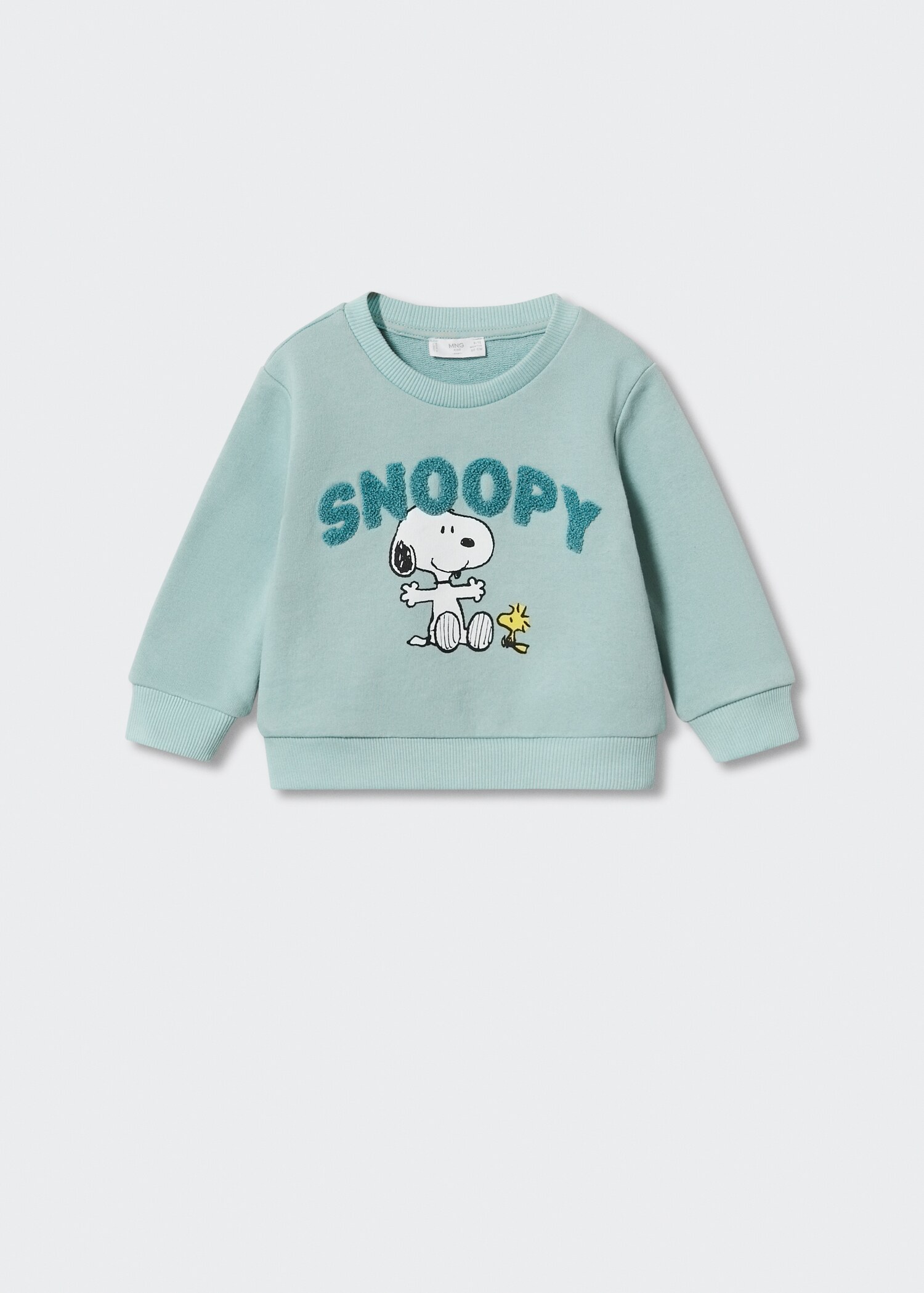 Snoopy textured sweatshirt - Article without model