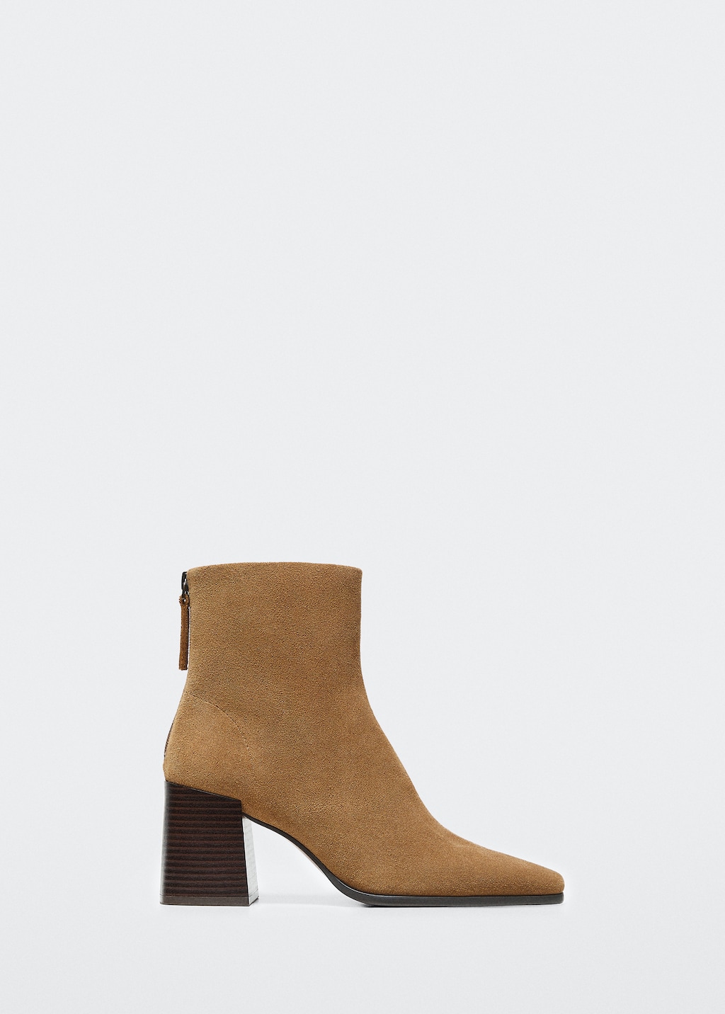 Heel suede ankle boot Women MANGO Kosovo