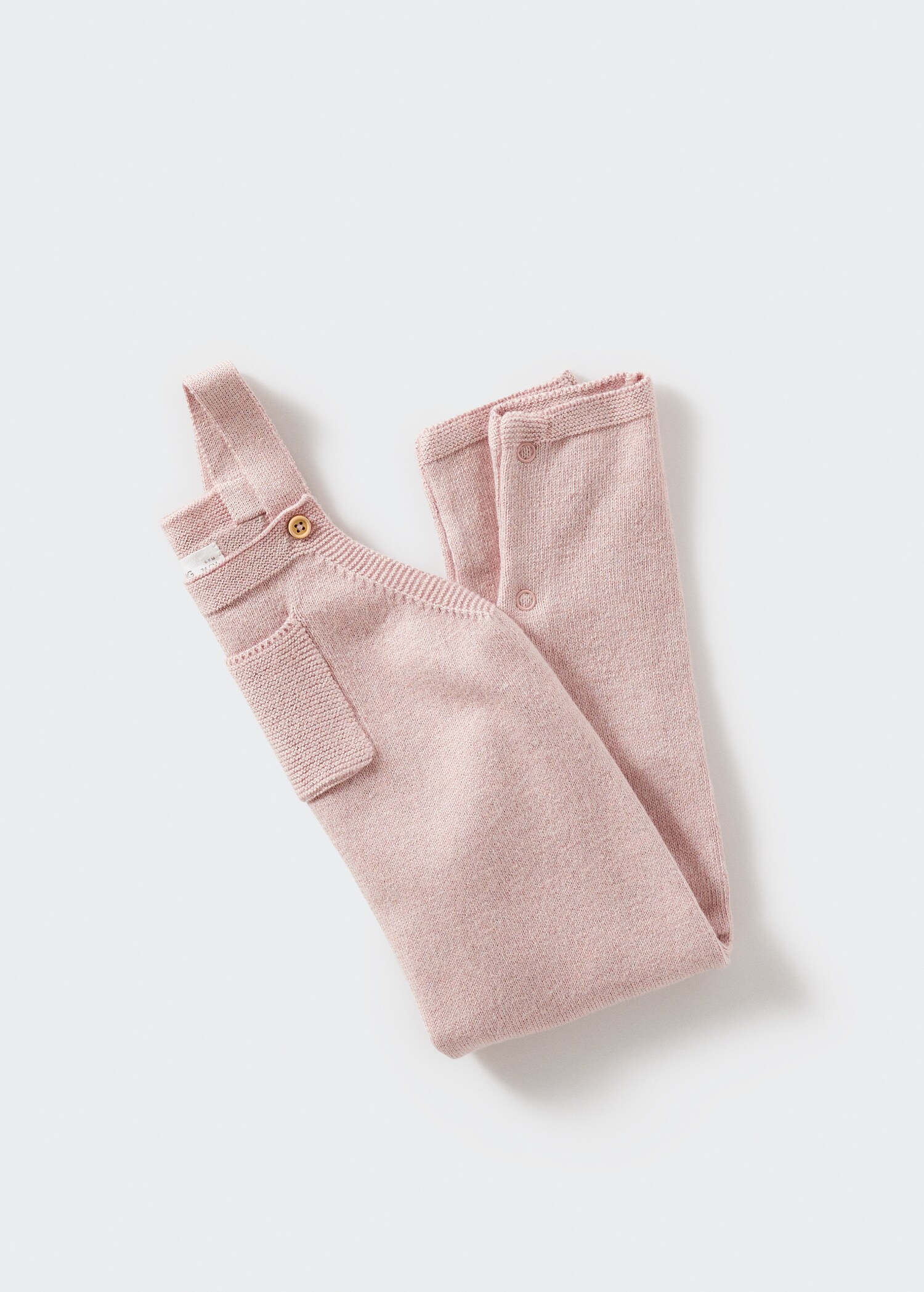 Long knitted dungarees - Details of the article 8