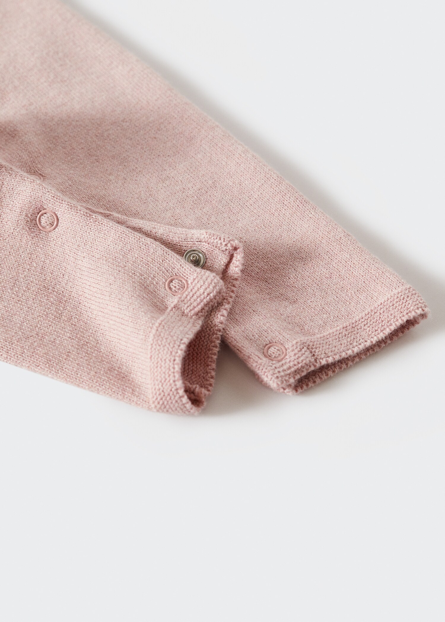 Long knitted dungarees - Details of the article 9