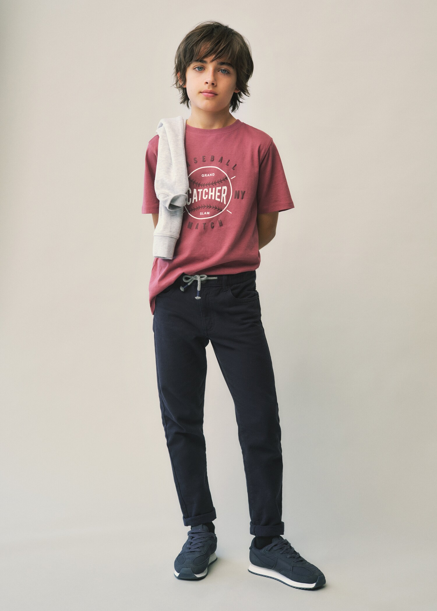 Printed cotton-blend T-shirt - Details of the article 5