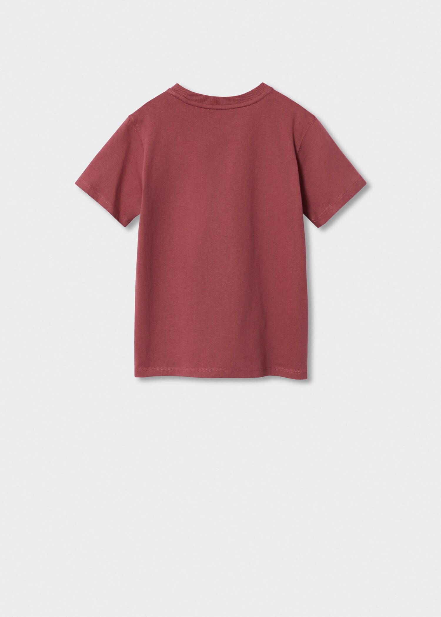 Printed cotton-blend T-shirt - Reverse of the article