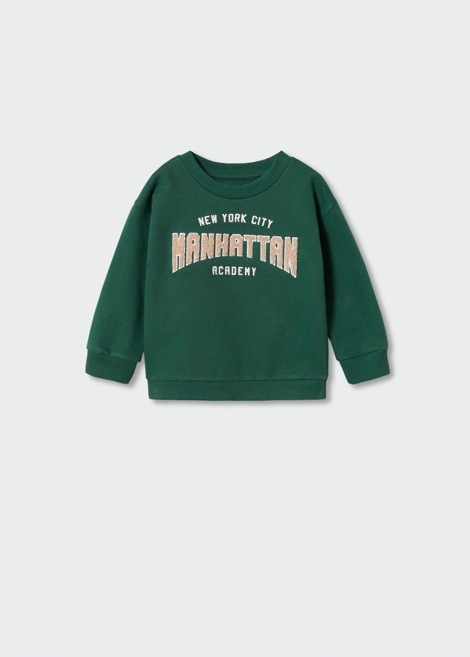 Printed cotton sweatshirt - Article without model