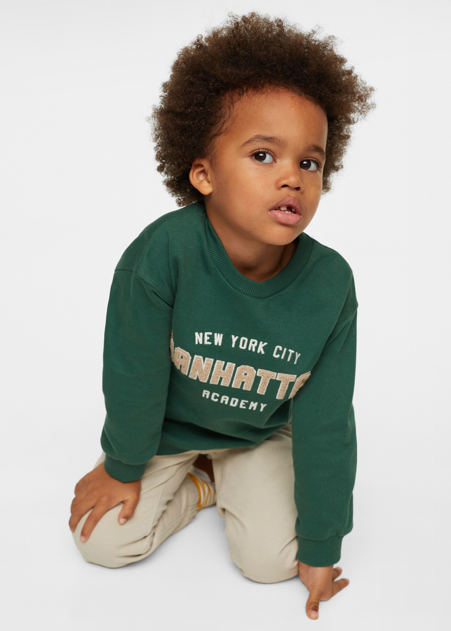 Printed cotton sweatshirt - Details of the article 2