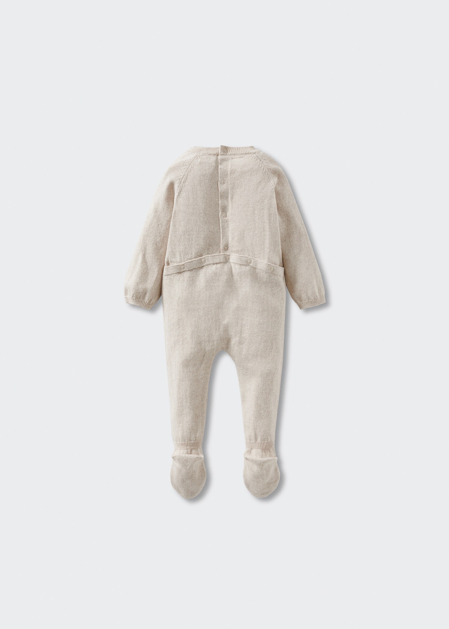 Cotton one-piece suit - Reverse of the article