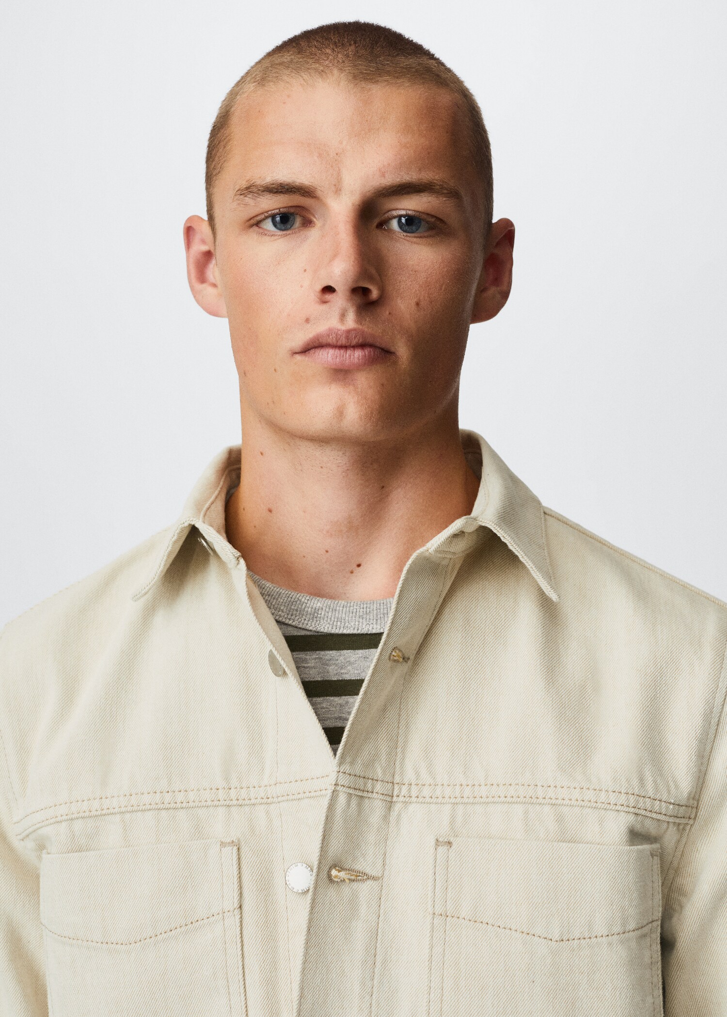 Denim overhemdjasje met zakken - Detail van het artikel 1