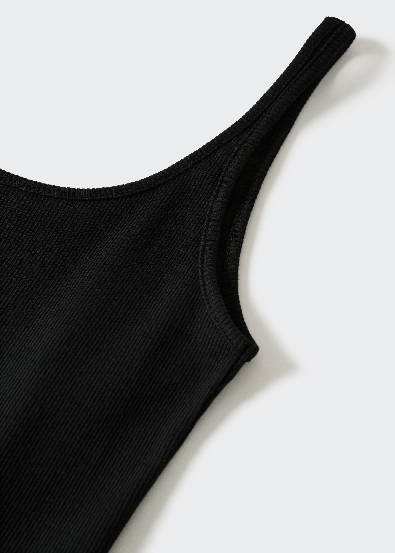 Ribbed strap top - Details of the article 8