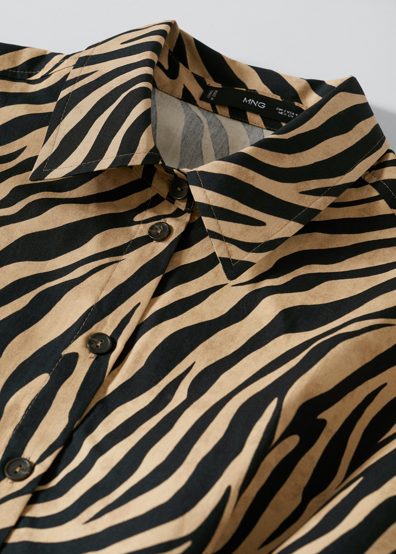 Vestido animal print - Detalle del artículo 8