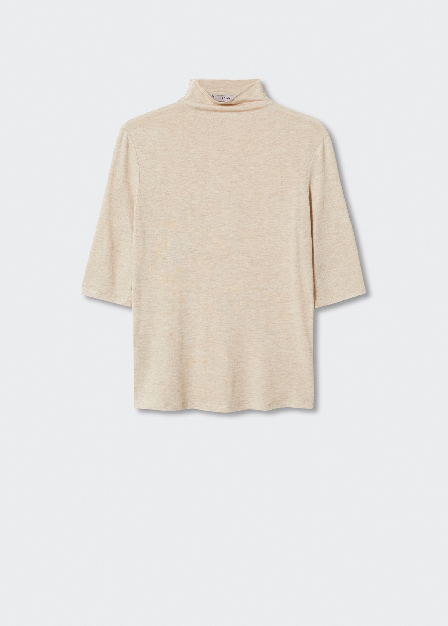 Stand collar T-shirt - Article without model