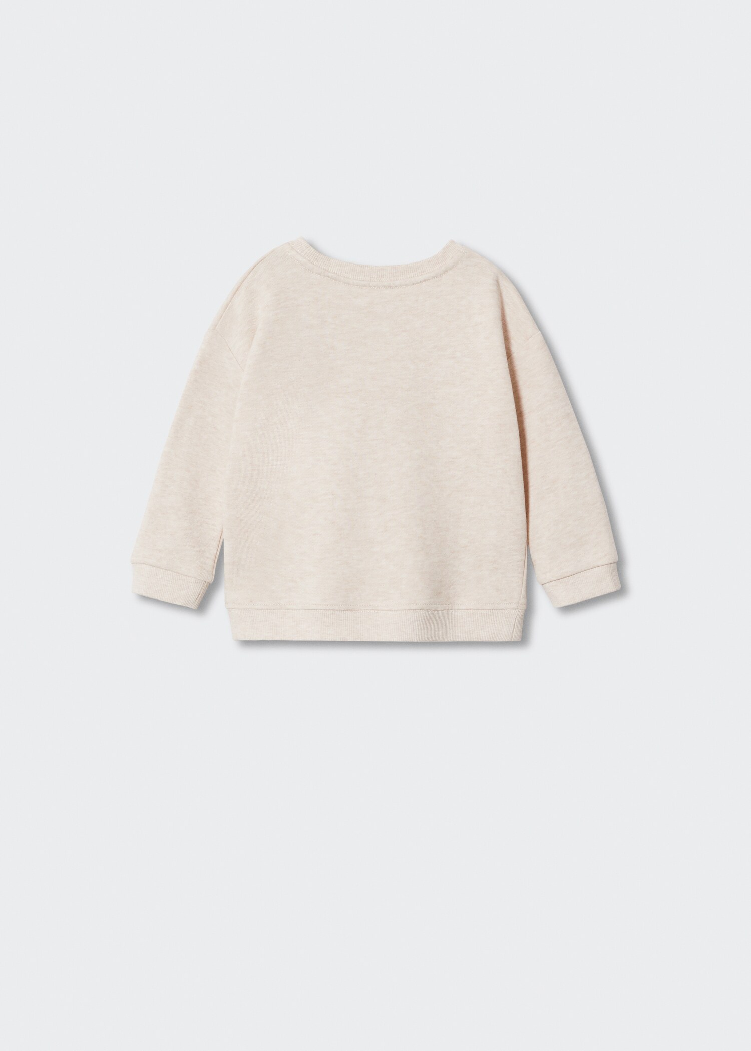 100% cotton sweatshirt - Reverse of the article