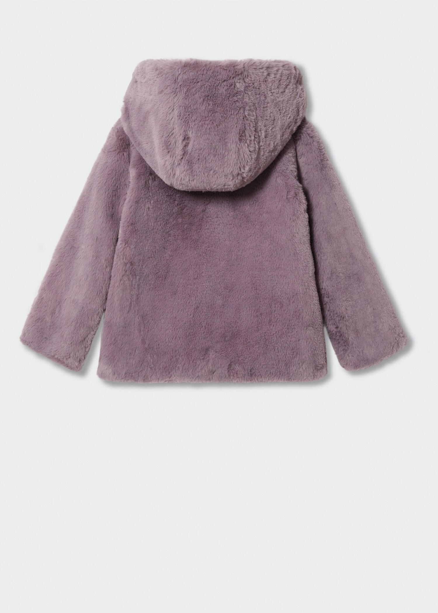 Manteau fausse fourrure - Verso de l’article