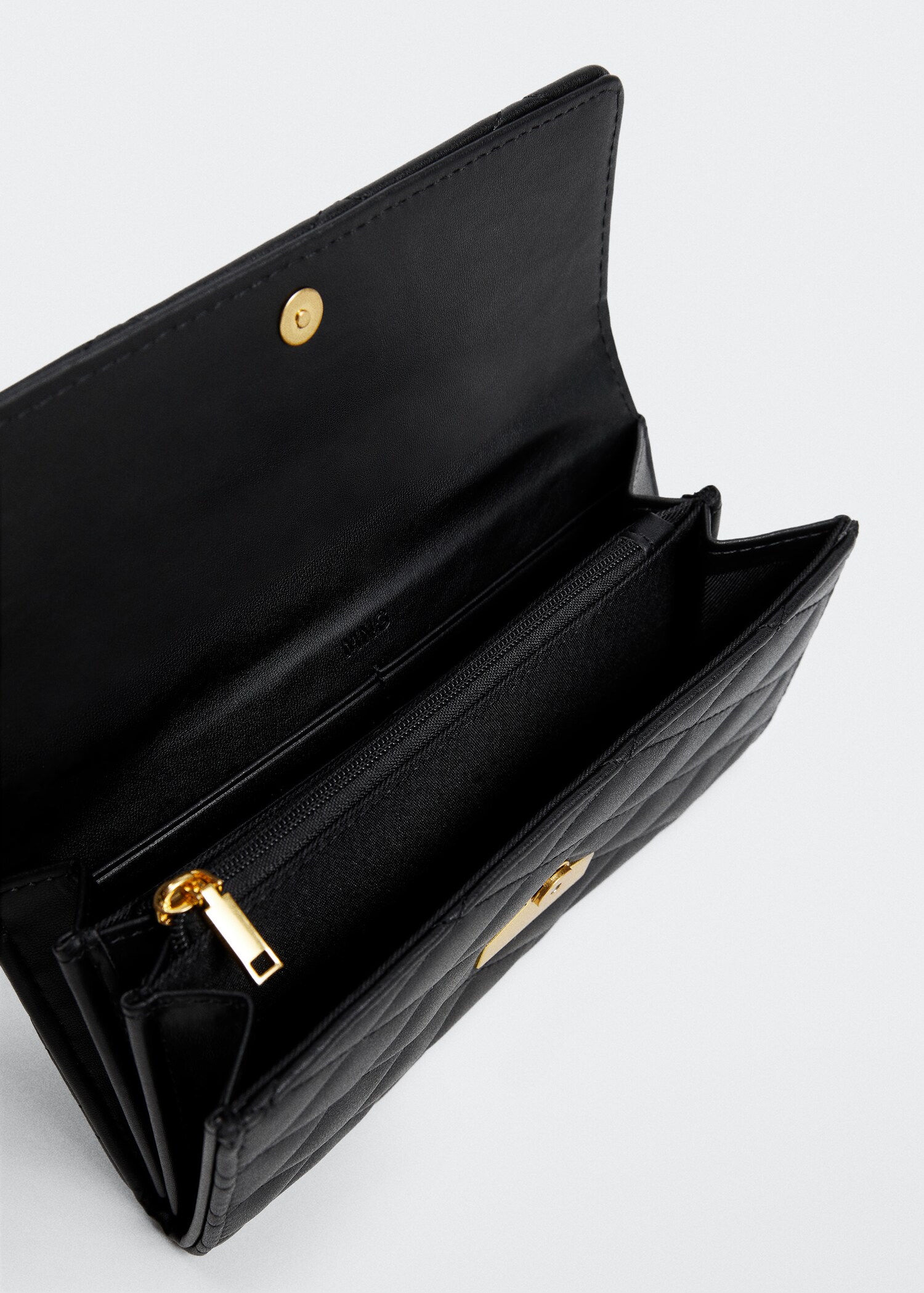 Quilted wallet - Medium plane