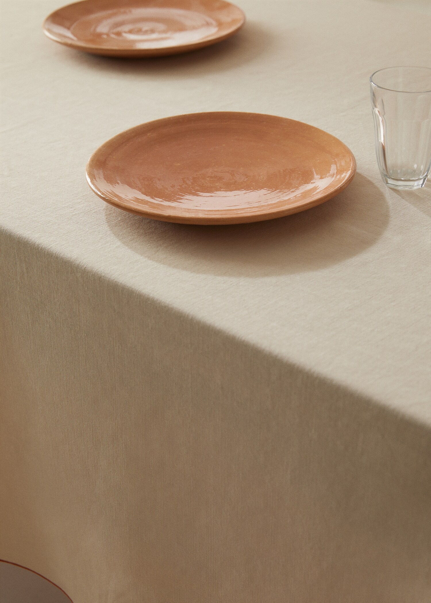 Tischdecke aus 100 % Bio-Baumwolle 150 x 250 cm - Detail des Artikels 2