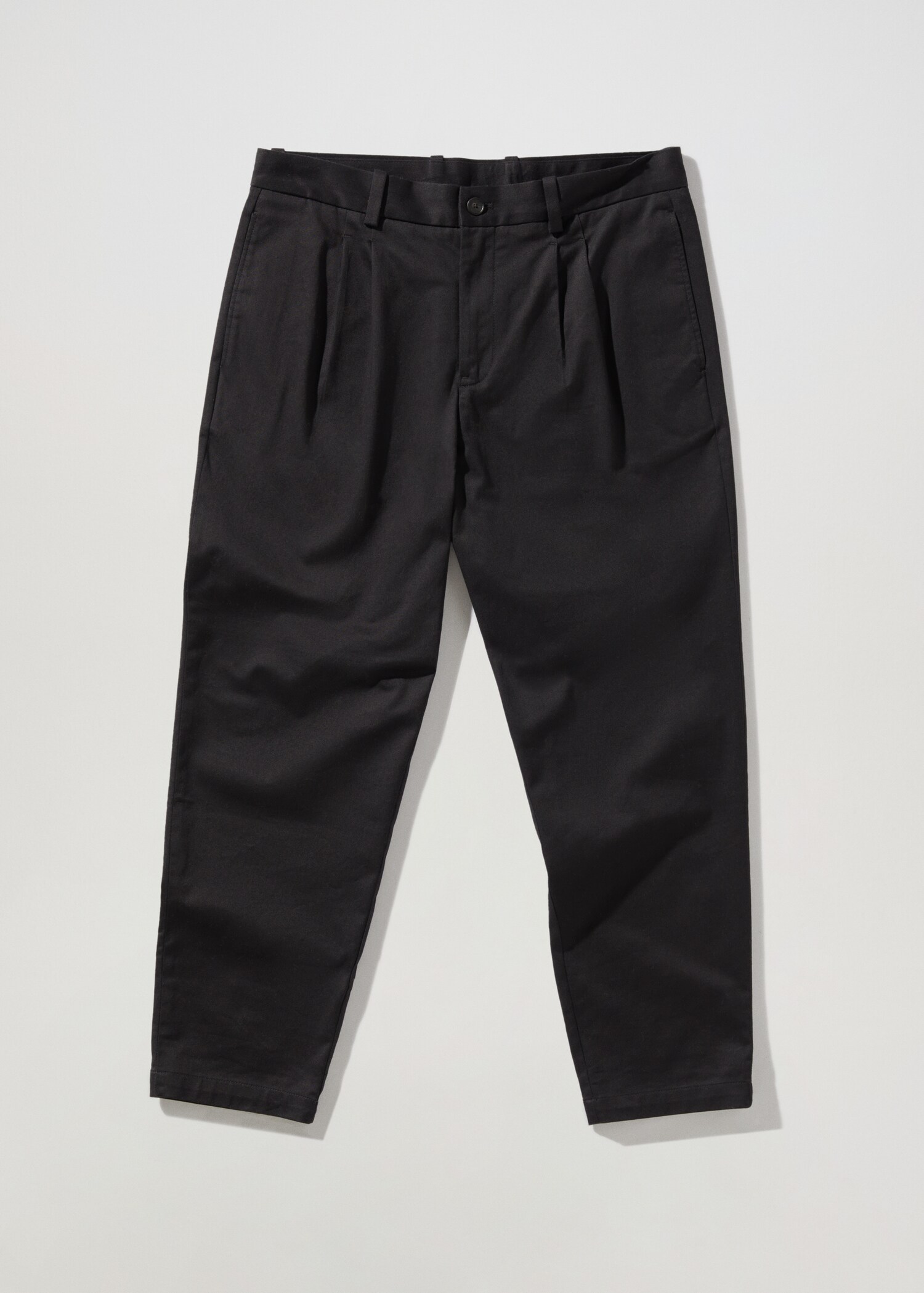Regular-fit pleated trousers - Article without model