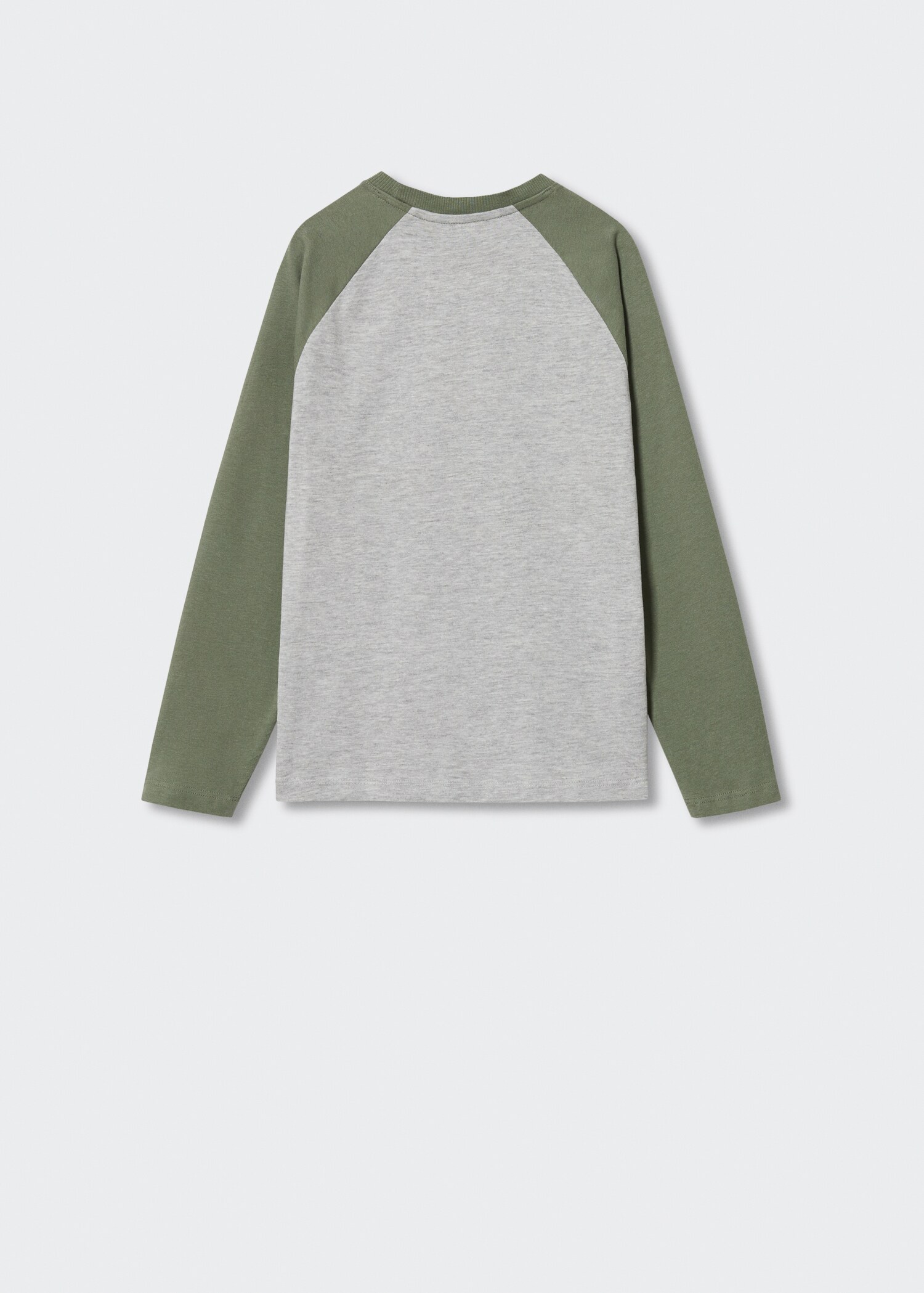 Langärmliges Print-T-Shirt - Rückseite des Artikels