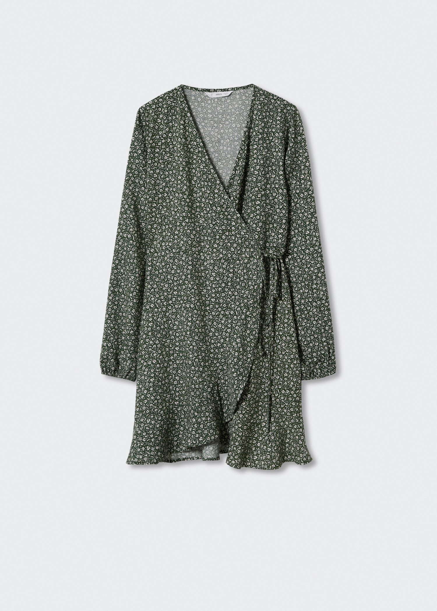 Flowy printed dress - Article without model