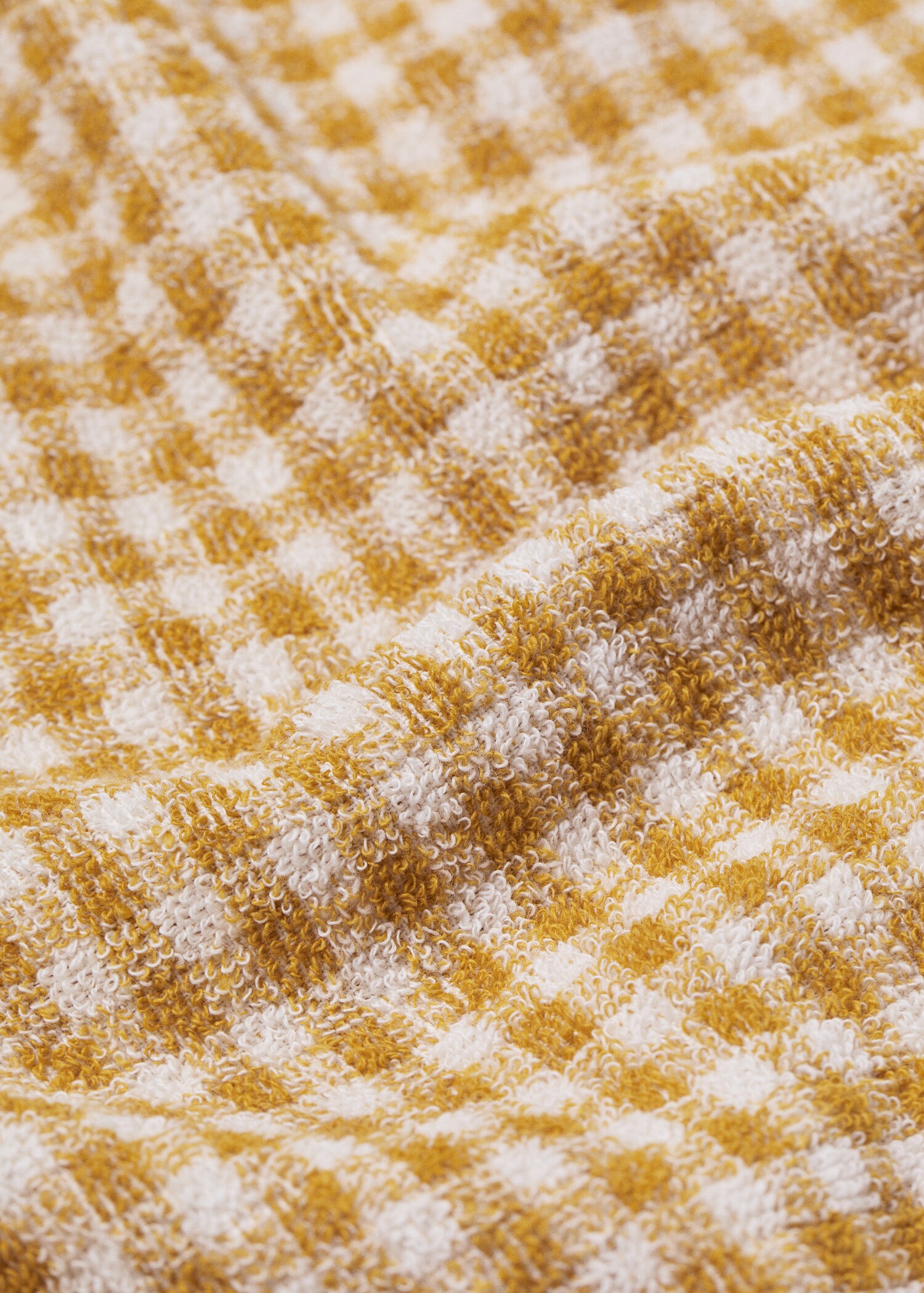 Handdoek met vichyruit 90x150 cm - Detail van het artikel 1