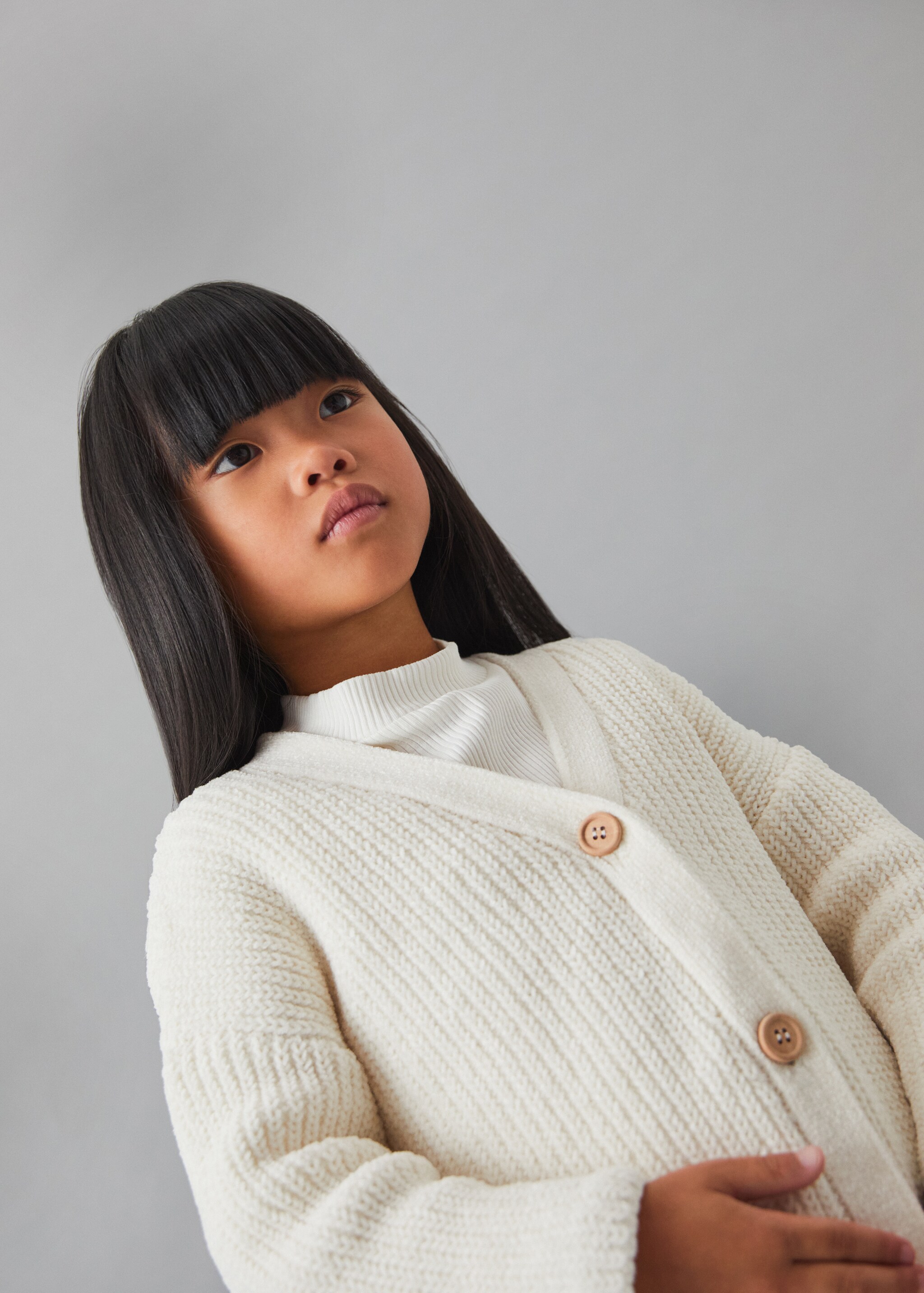 Chunky knit cardigan - Details of the article 6