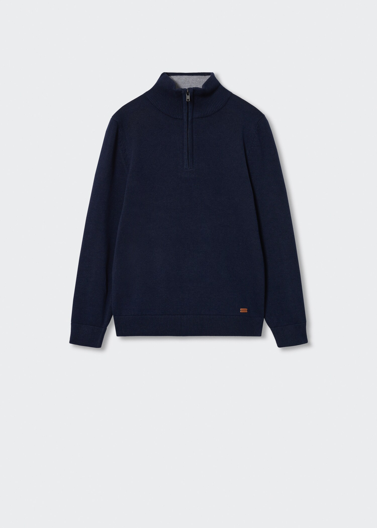Pullover mit Zip-Kragen - Artikel ohne Model