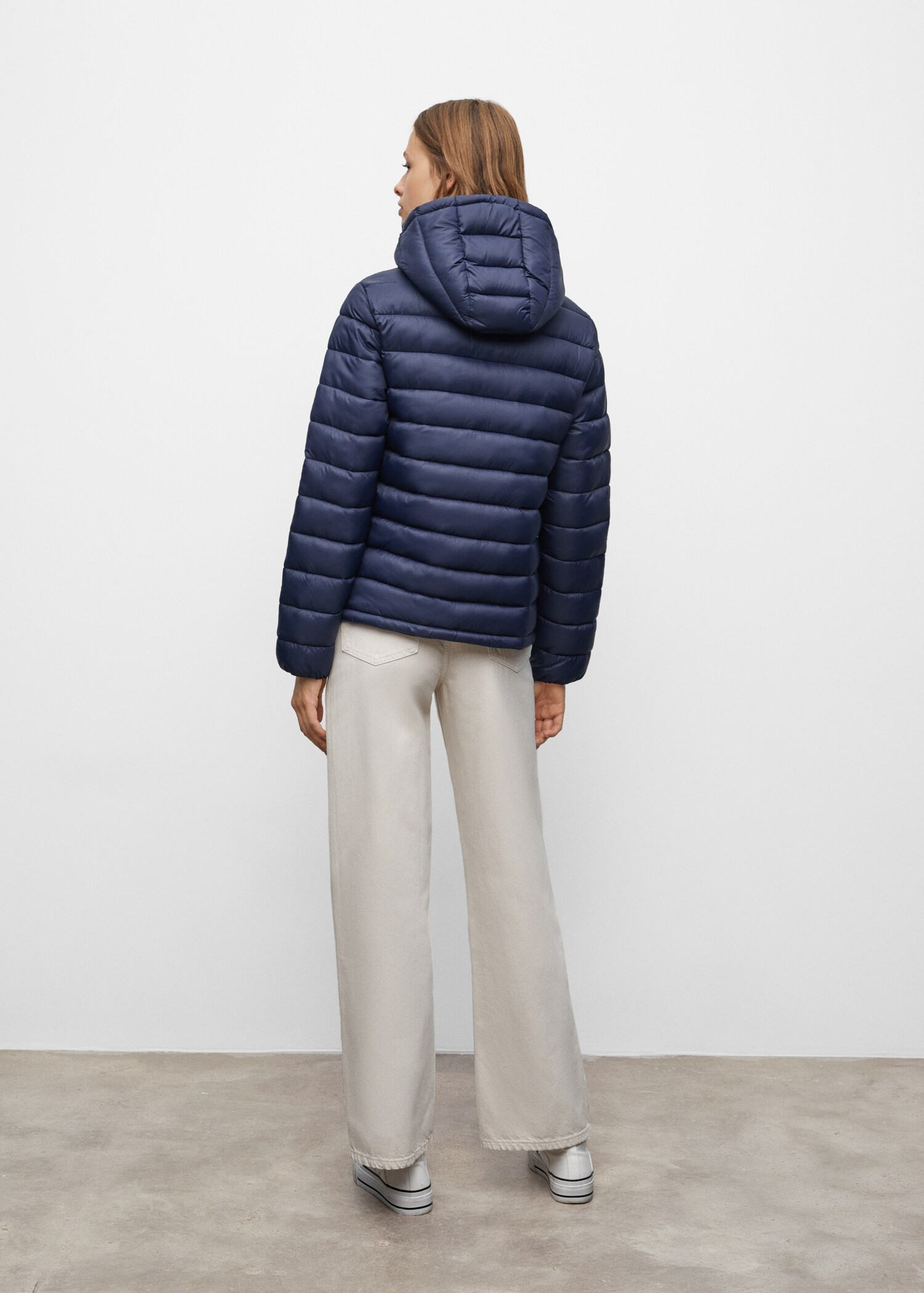 Anorak acolchado capucha - Reverso del artículo