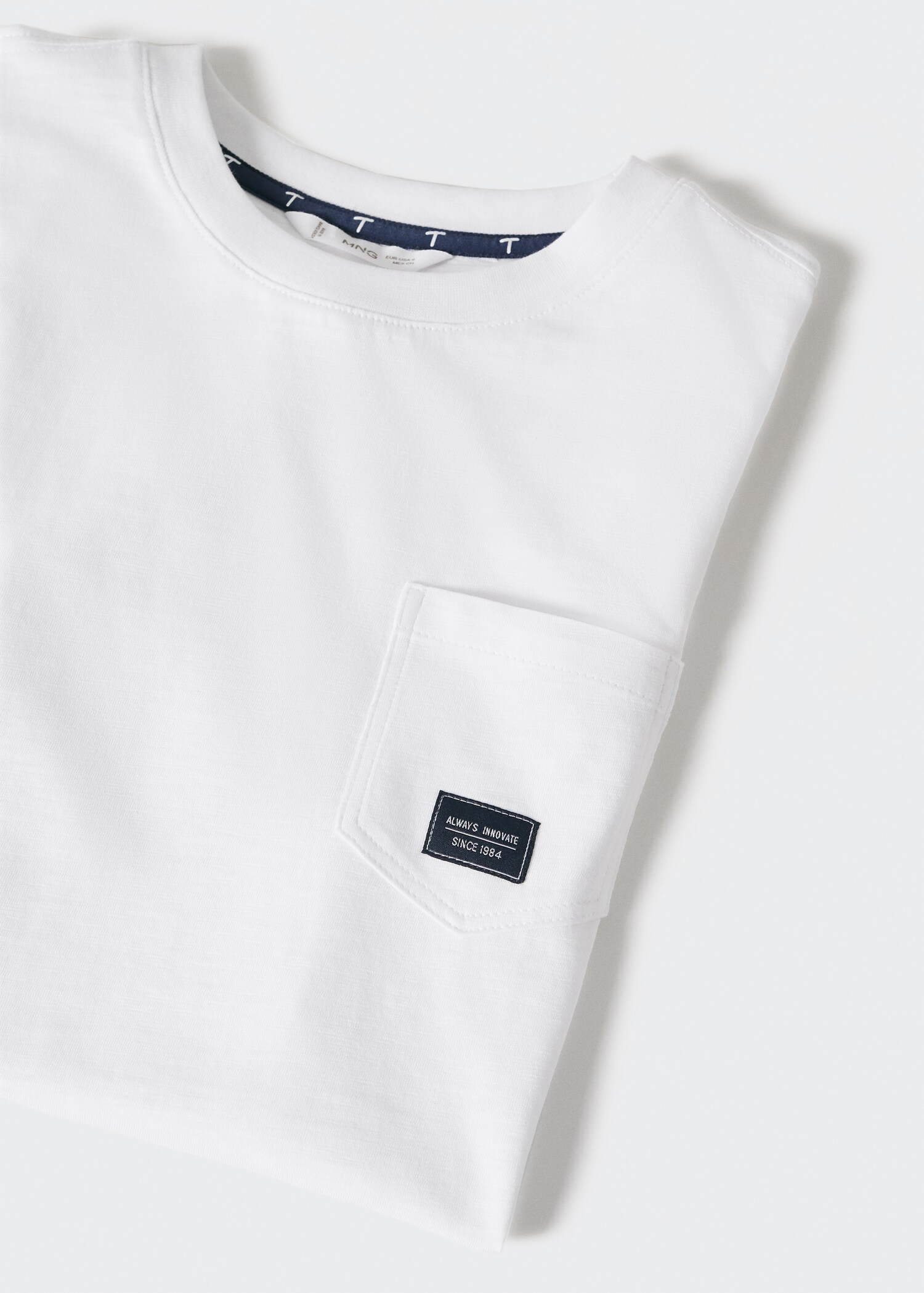 Camiseta algodón bolsillo - Detalle del artículo 8