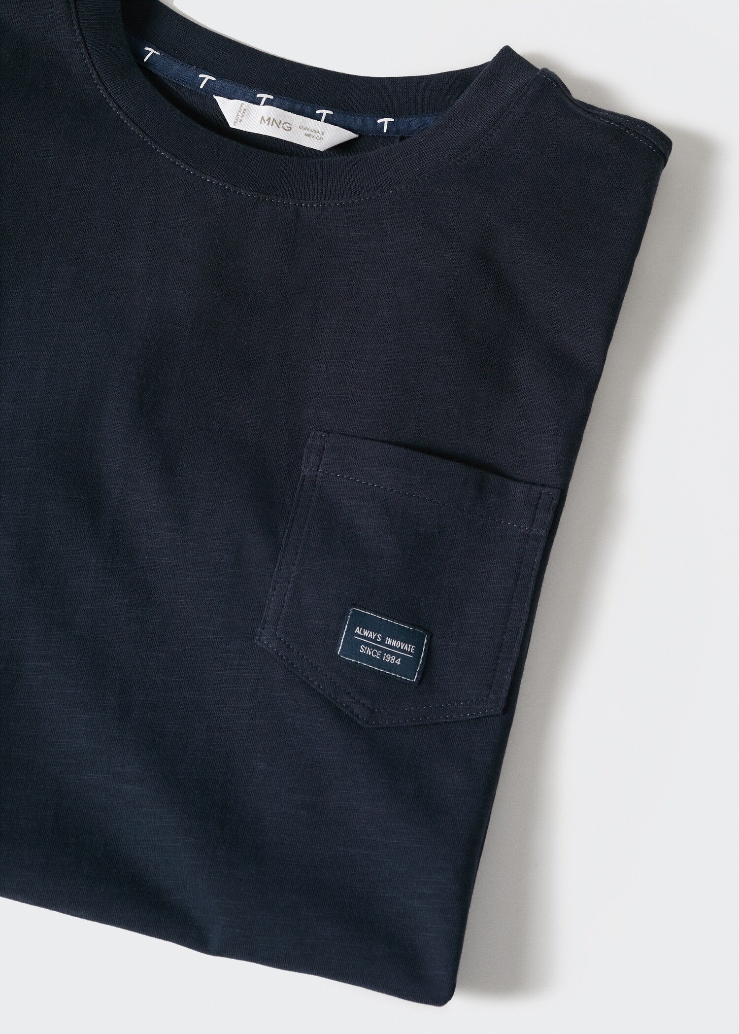 Camiseta algodón bolsillo - Detalle del artículo 8