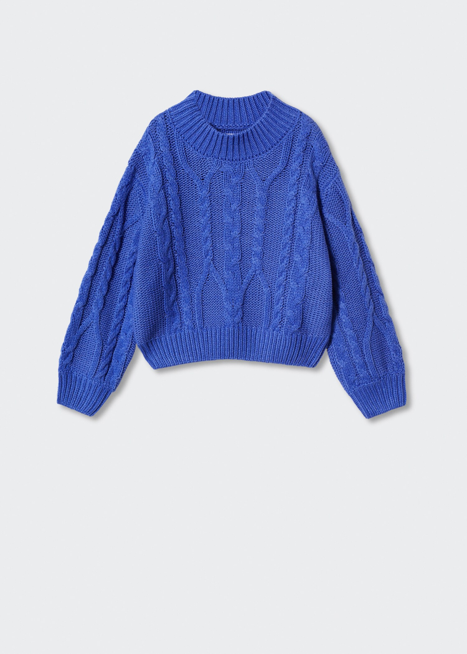 Pull-over maille tressée - Article sans modèle