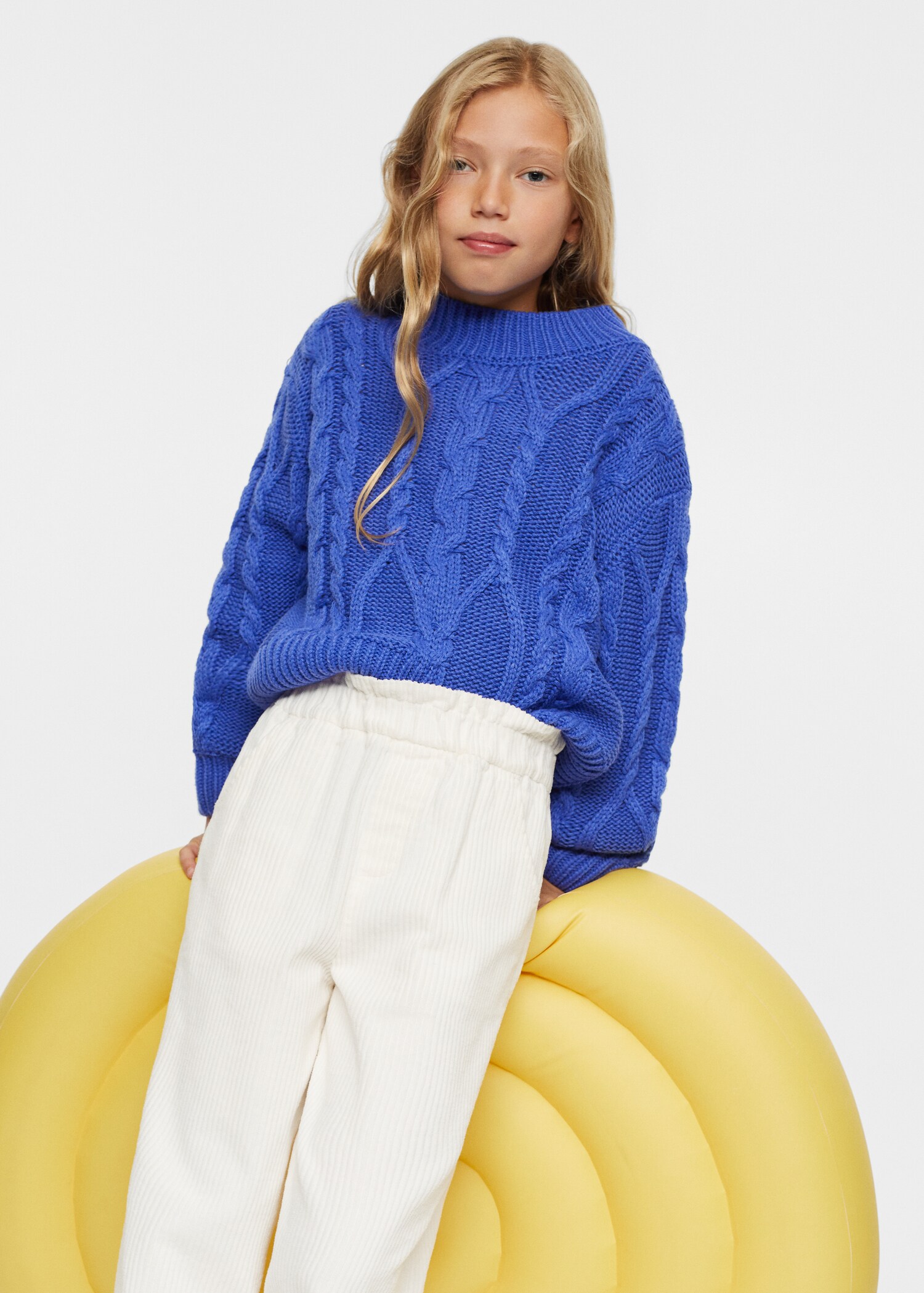 Pull-over maille tressée - Détail de l'article 2