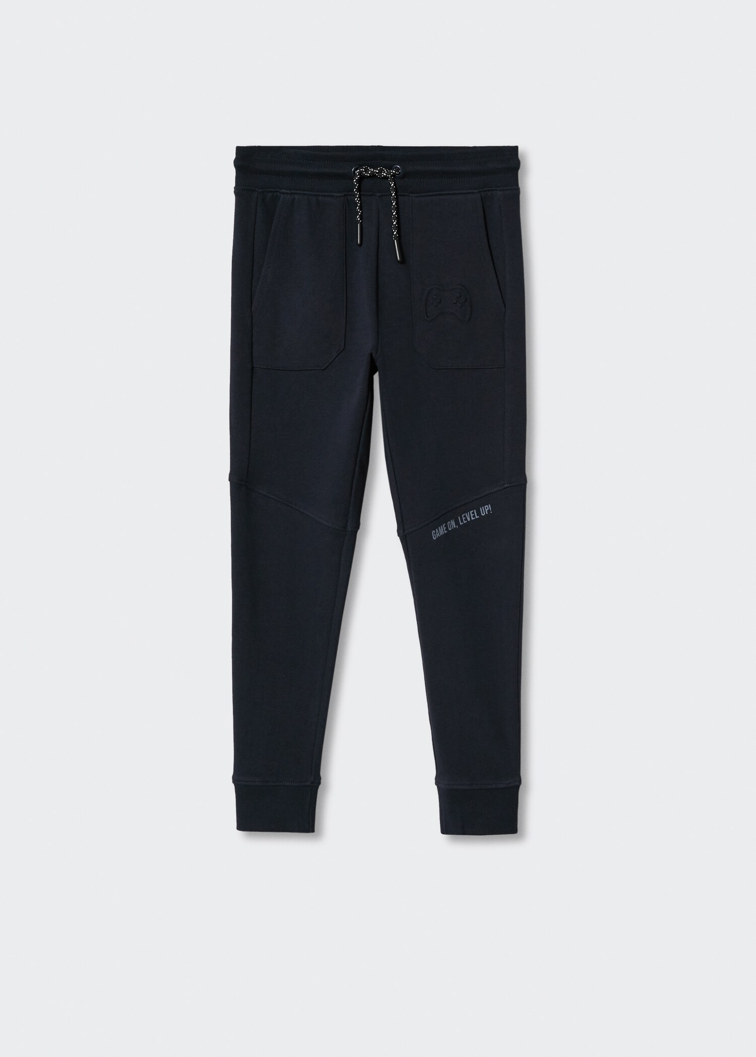 Cotton jogger-style trousers - Article without model