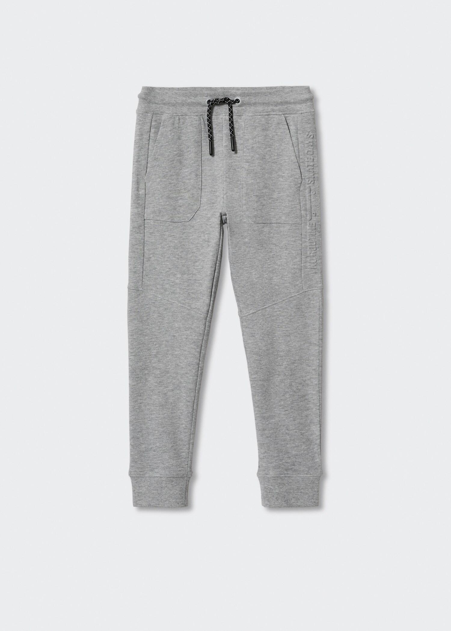 Cotton jogger-style trousers - Article without model