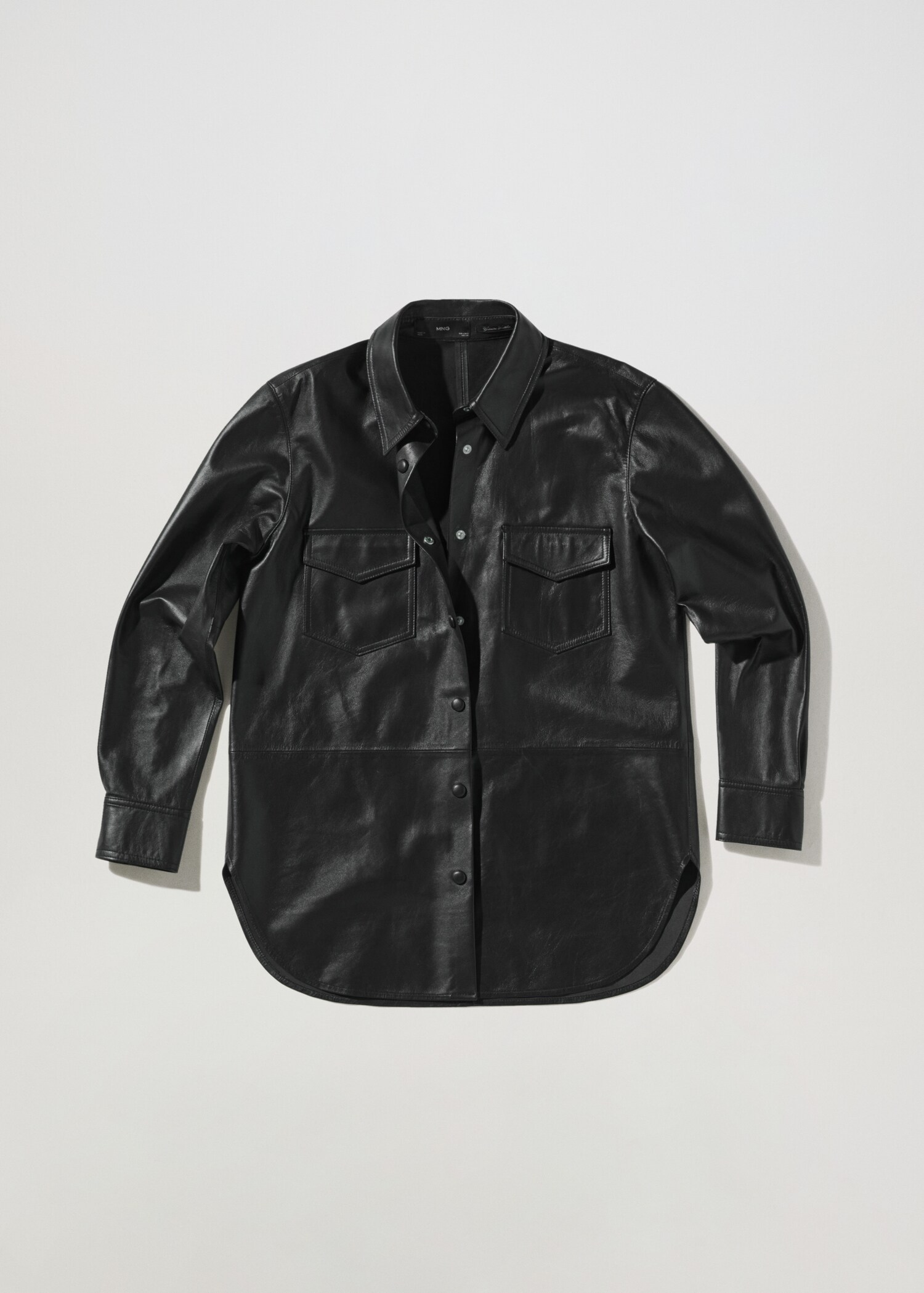 100% leather shirt - Article without model