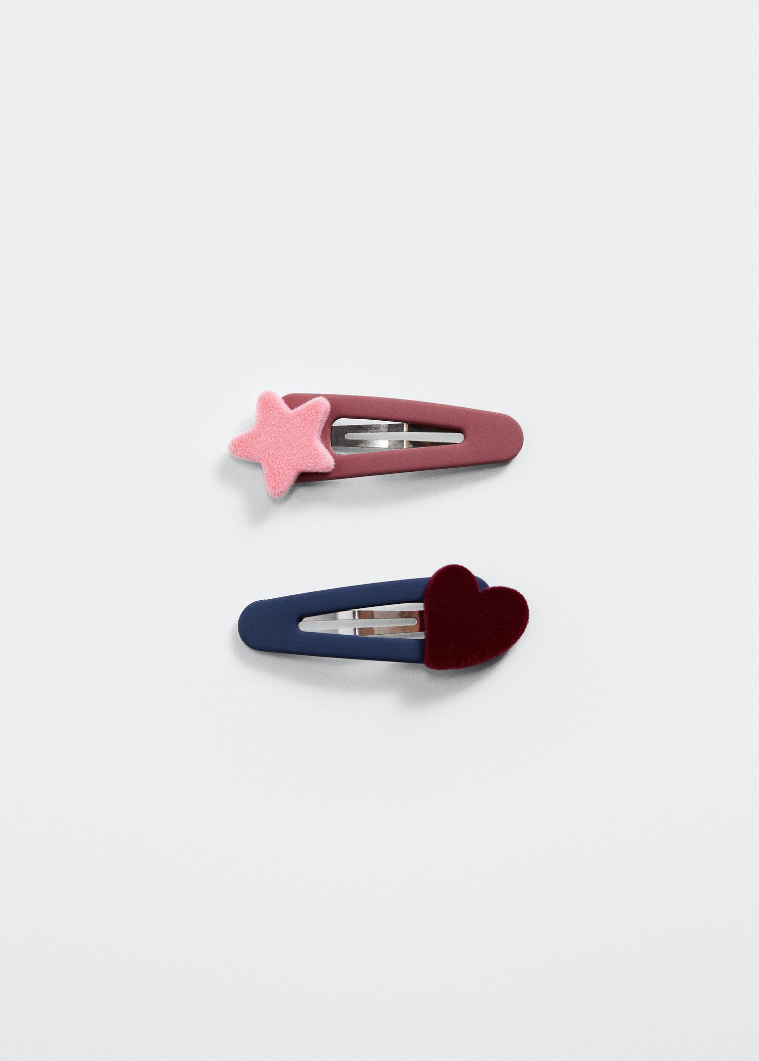 Set of 2 heart pins - Article without model