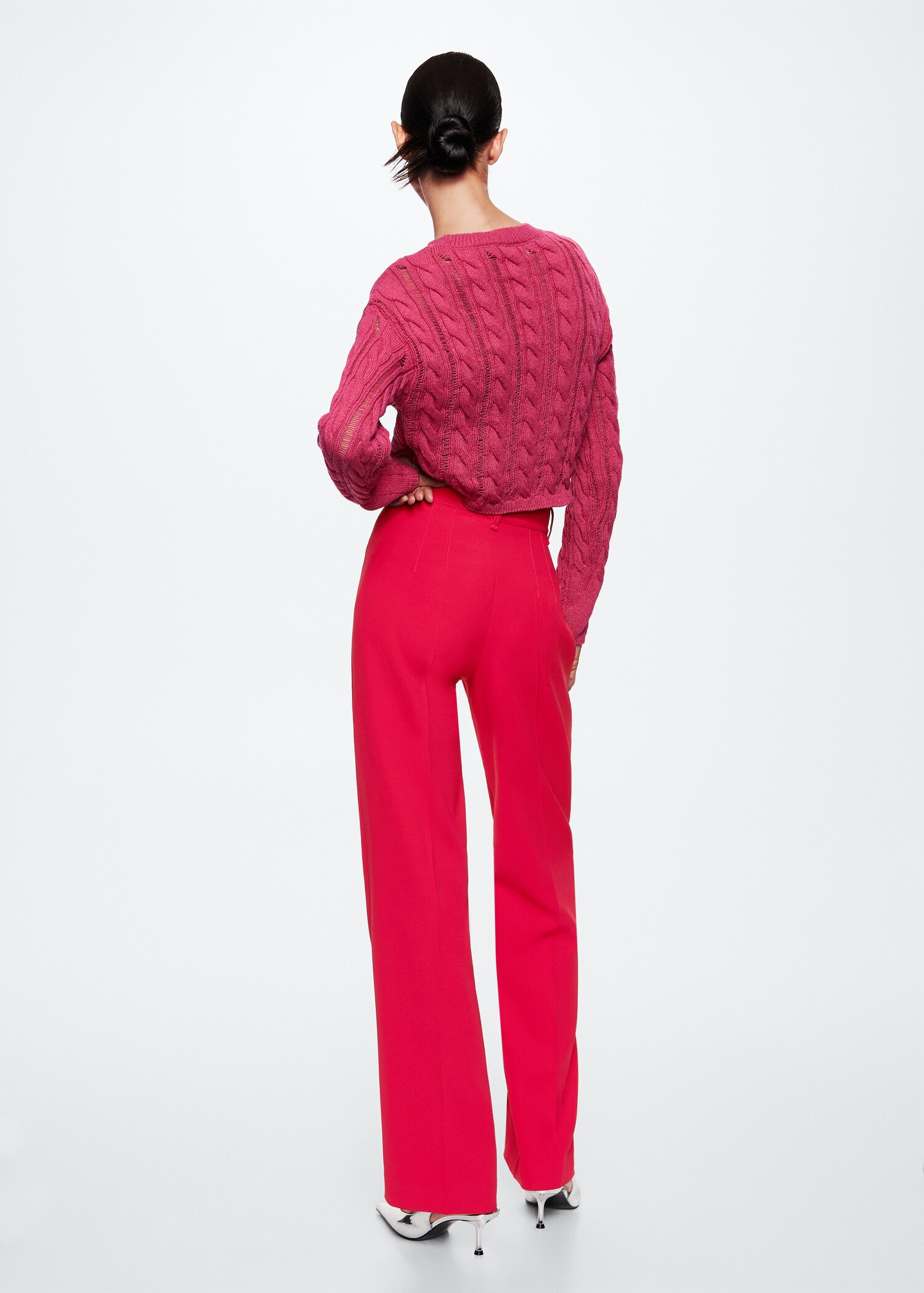 Straight-fit pantalon - Achterkant van het artikel