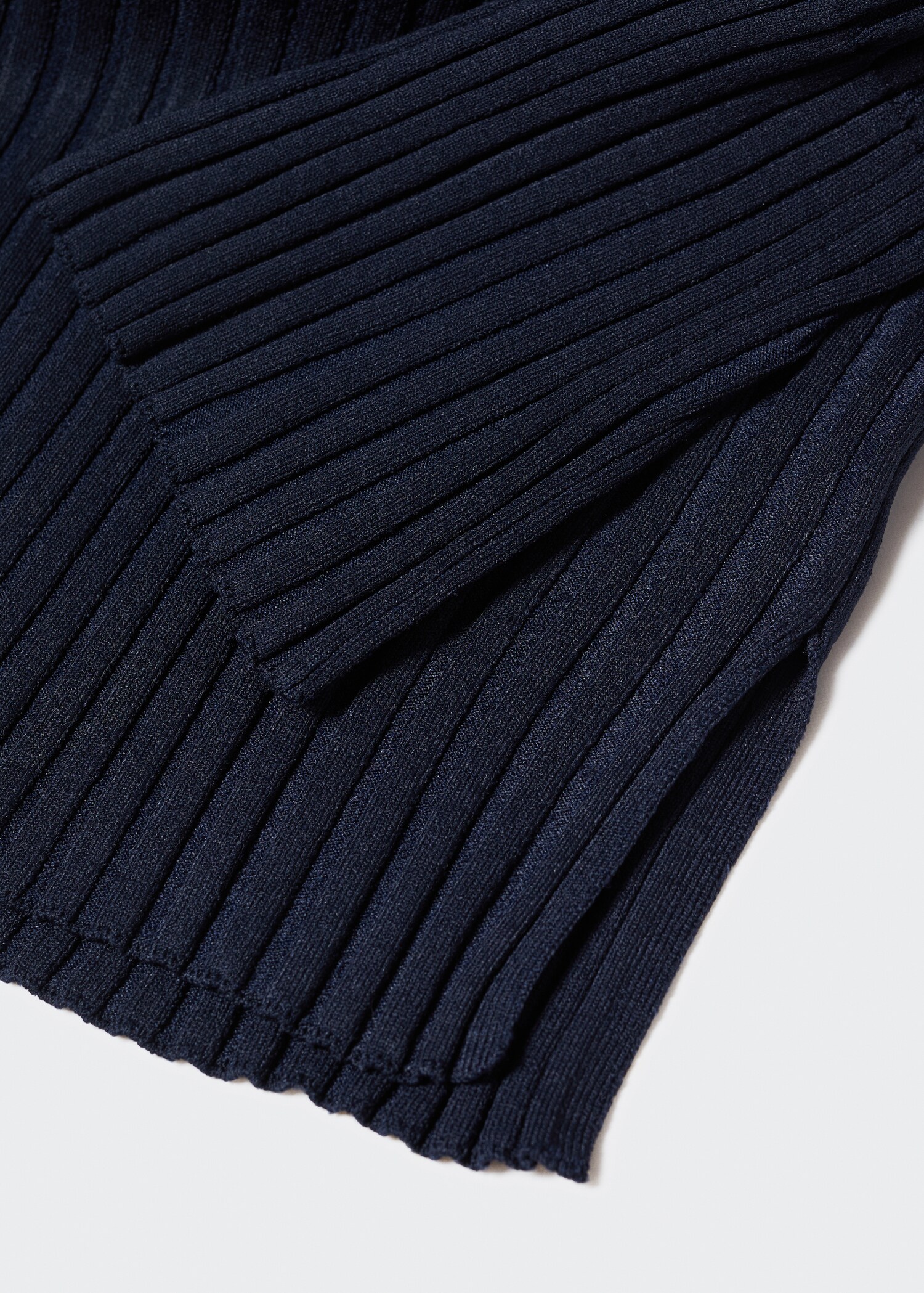 Pull-over côtelé col roulé - Détail de l'article 8