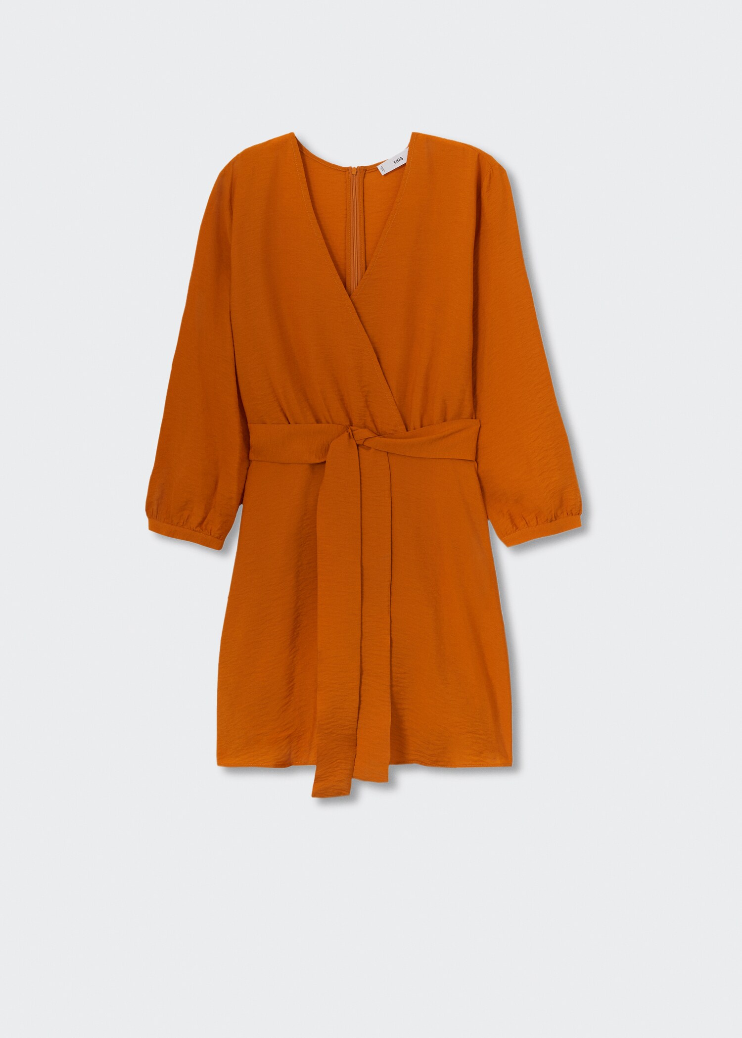 Belt satin dress - Article without model