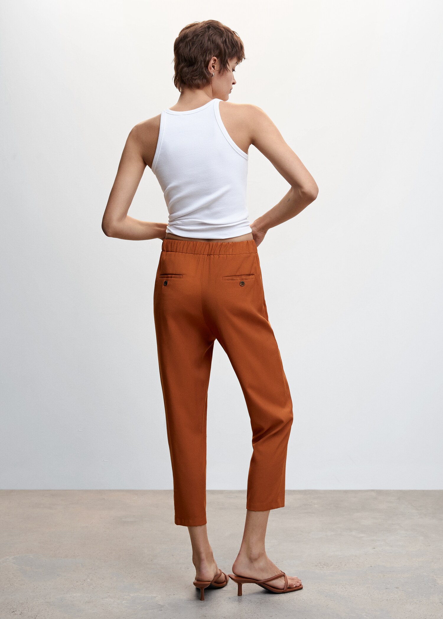 Pantalón cintura elástica - Reverso del artículo
