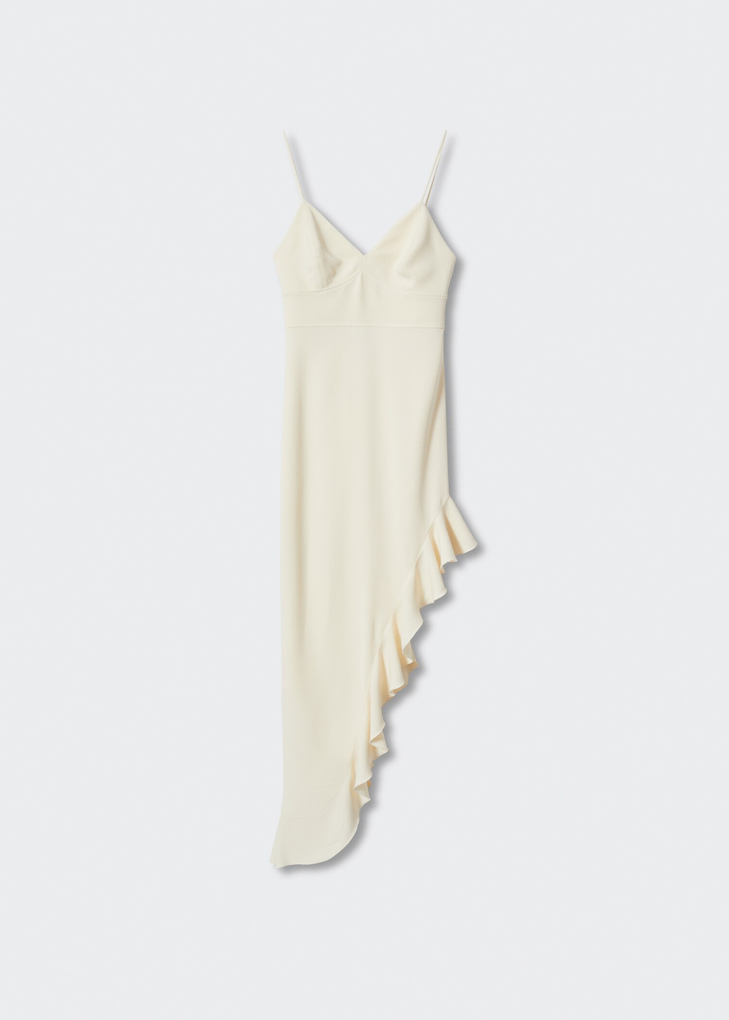 Asymmetrical ruffle dress - Article without model