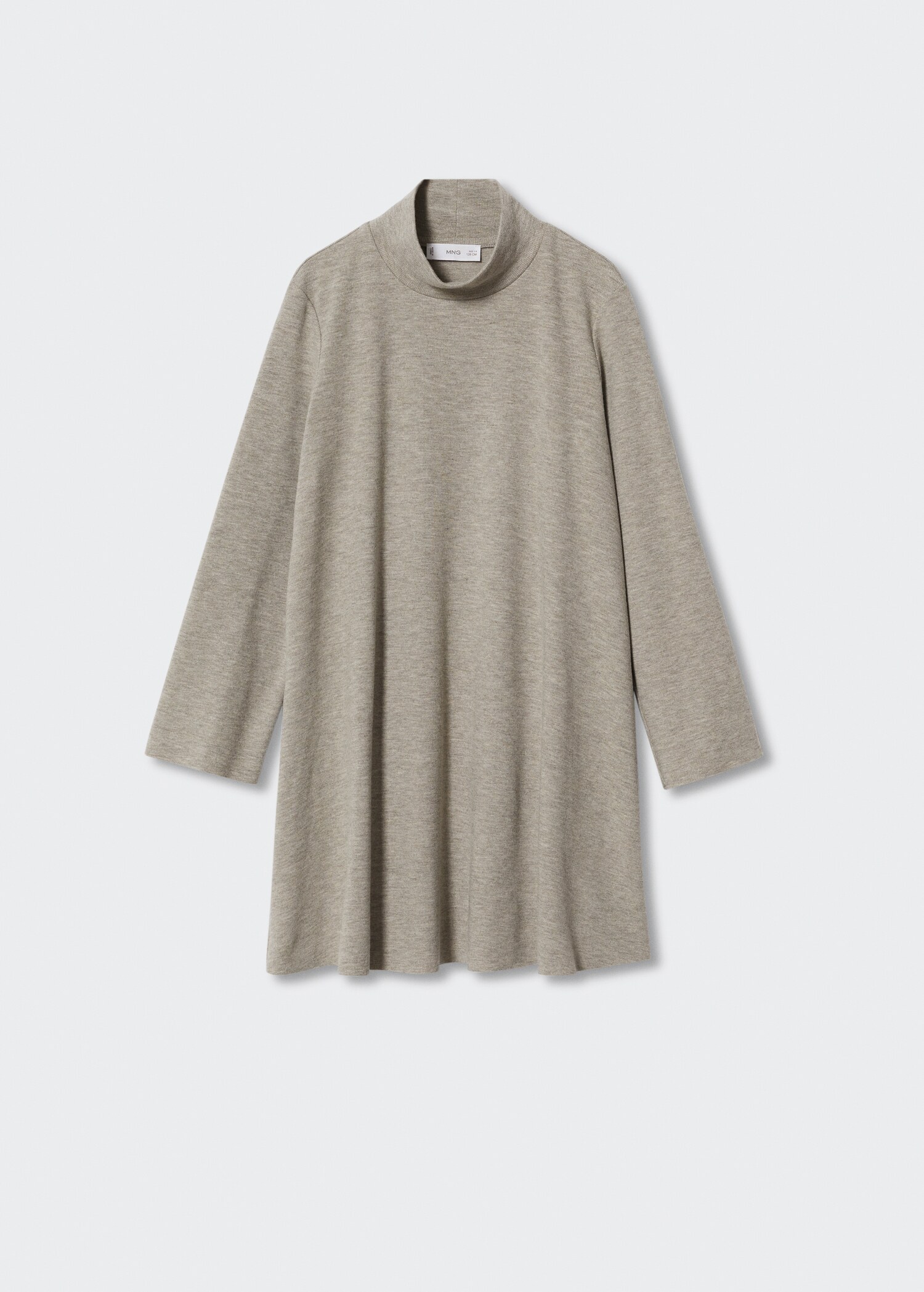 Knitted Perkins neck dress - Article without model