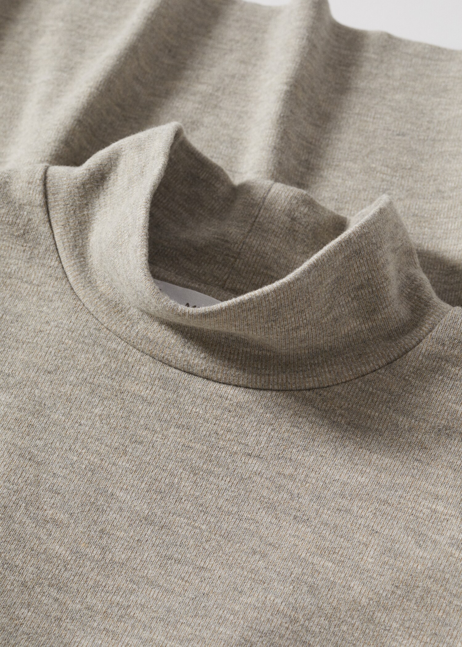 Knitted Perkins neck dress - Details of the article 8