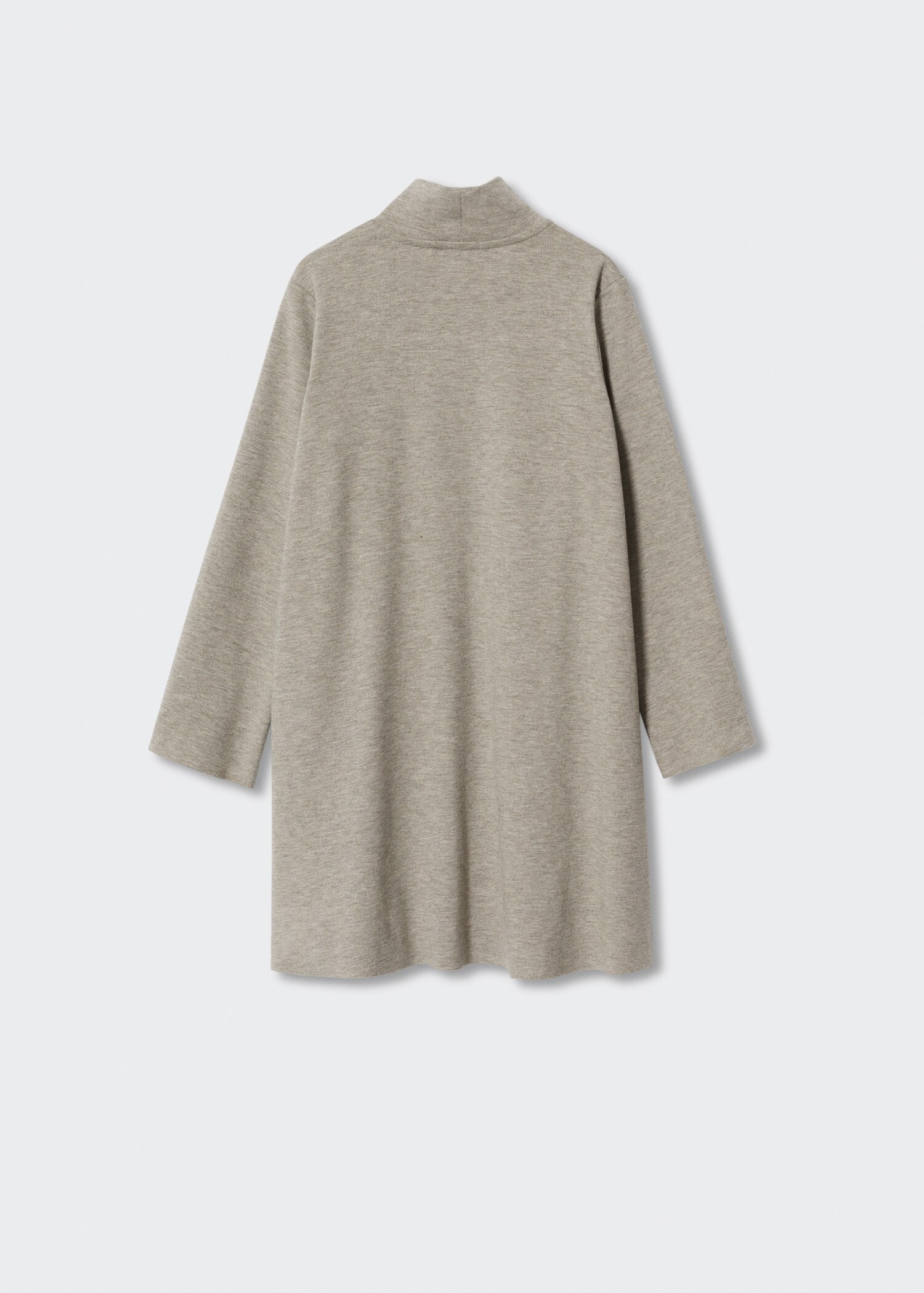 Knitted Perkins neck dress - Reverse of the article