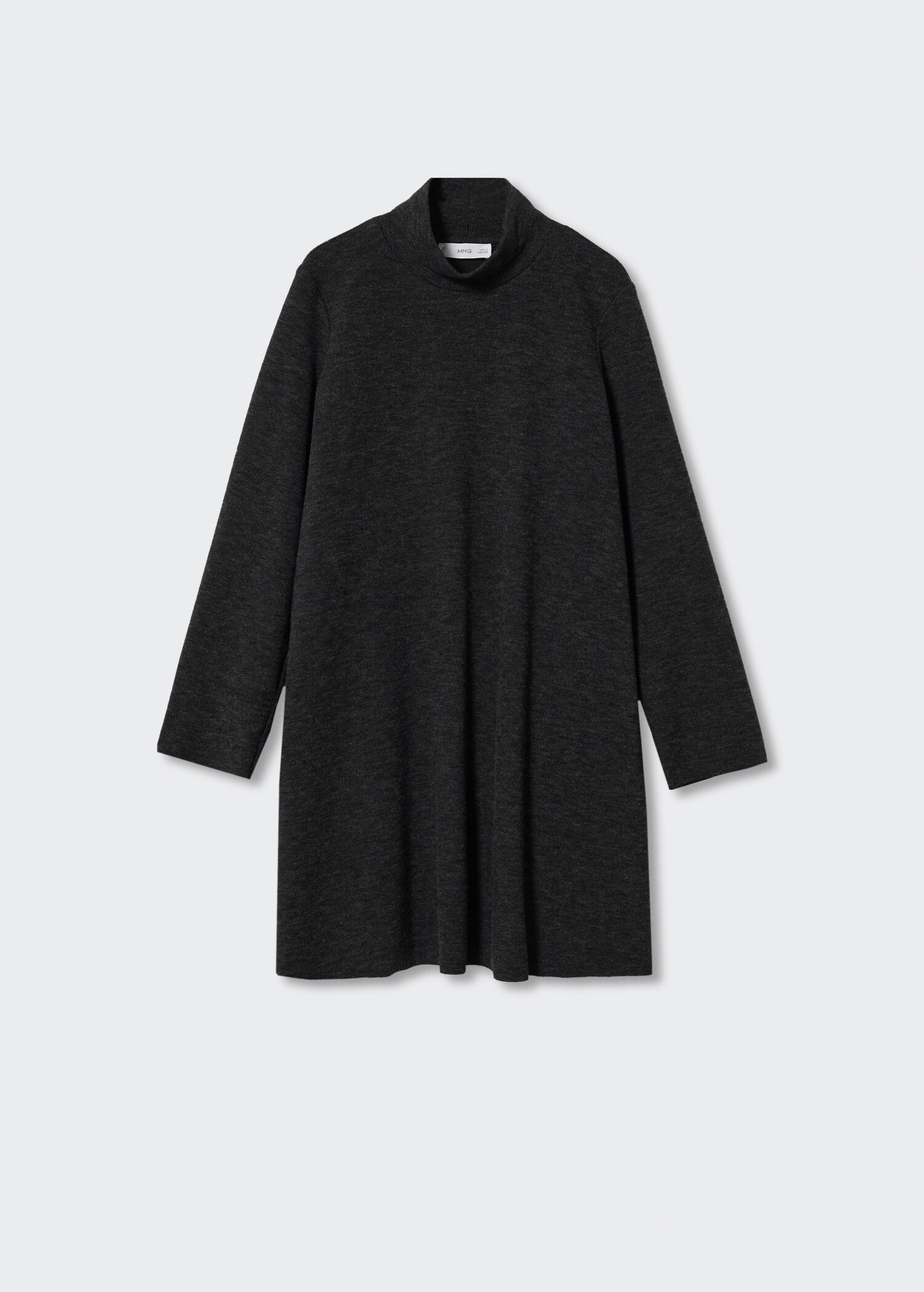 Knitted Perkins neck dress - Article without model