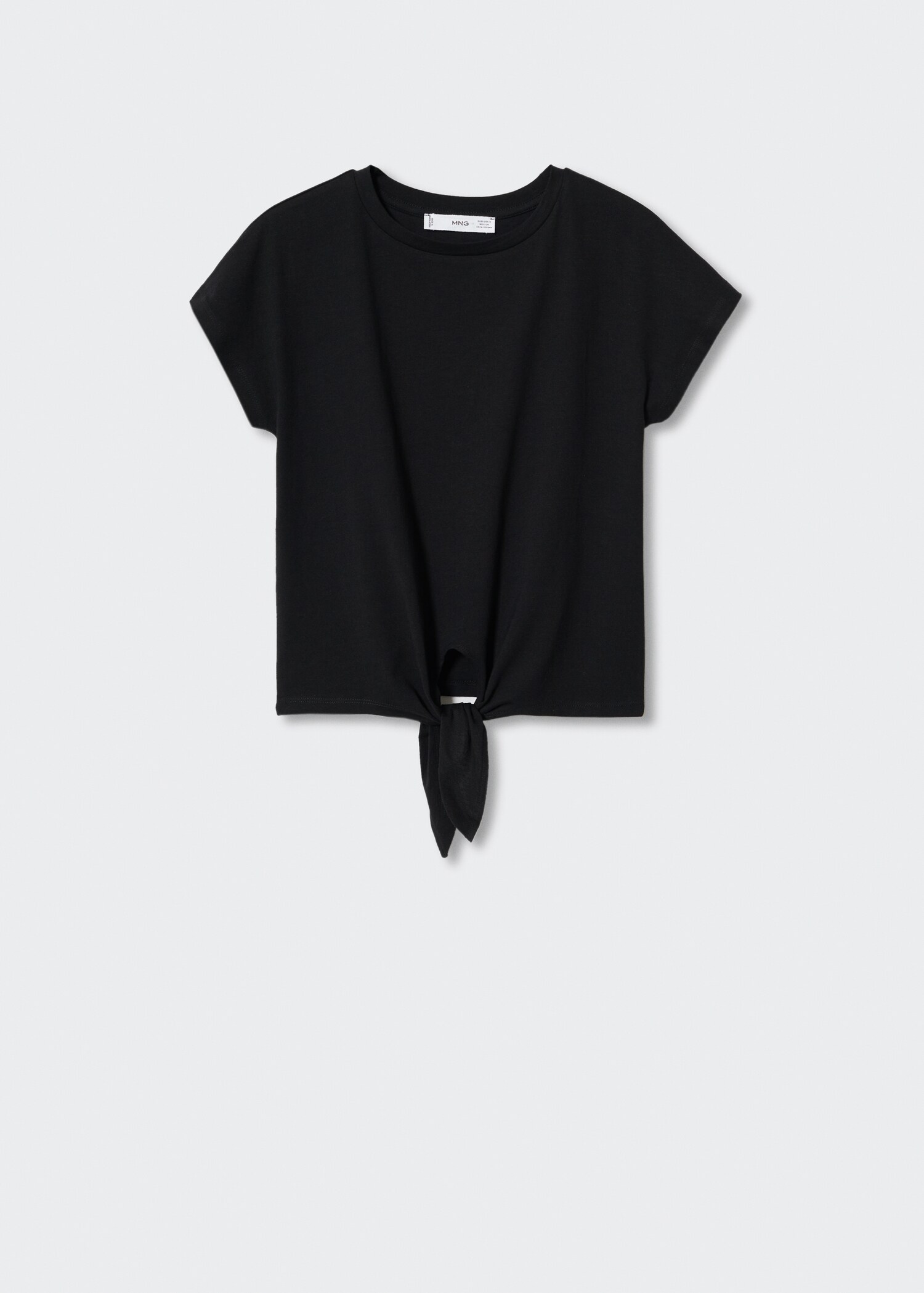 Knot cotton t-shirt - Article without model