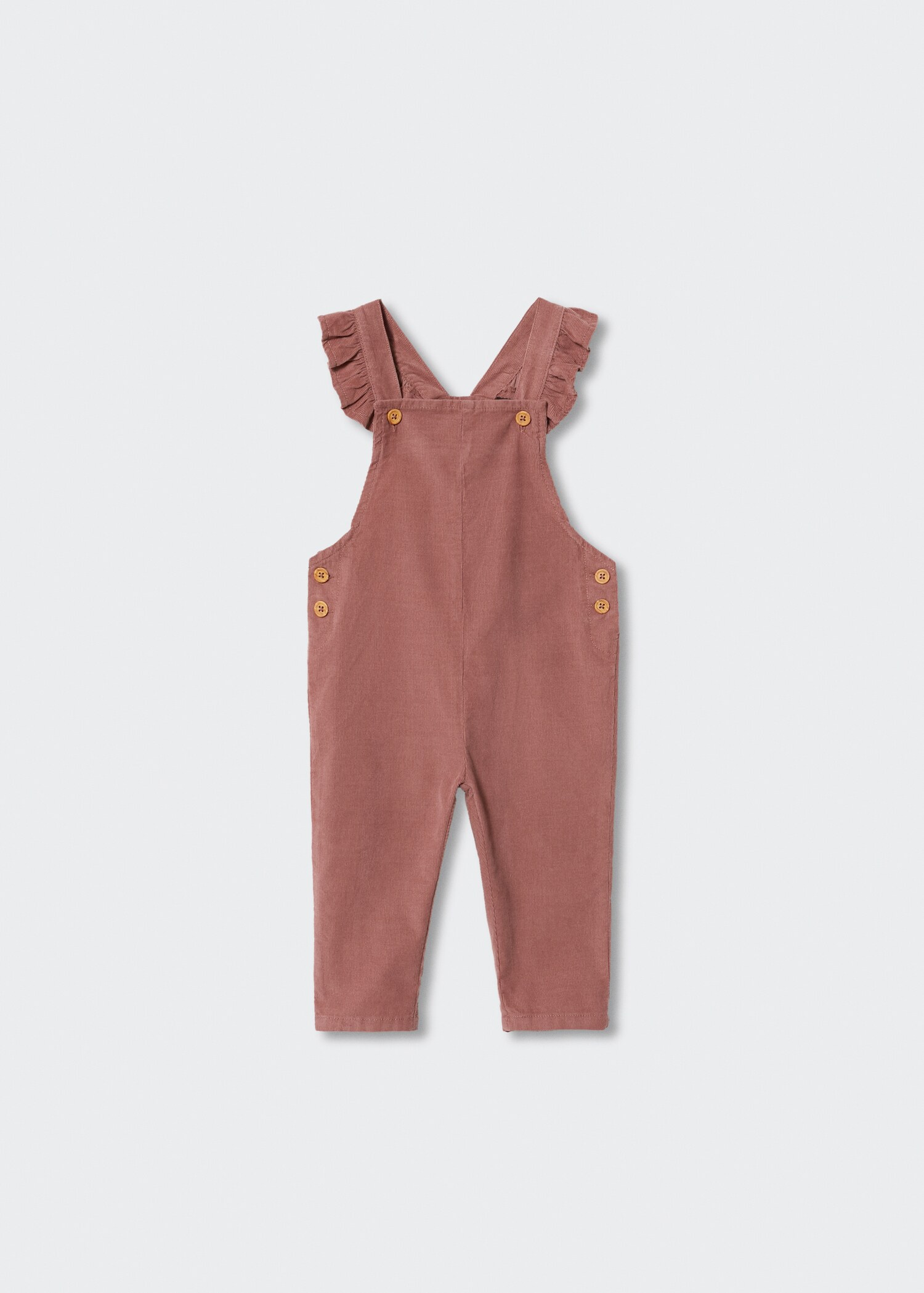 Corduroy long jumpsuit - Article without model