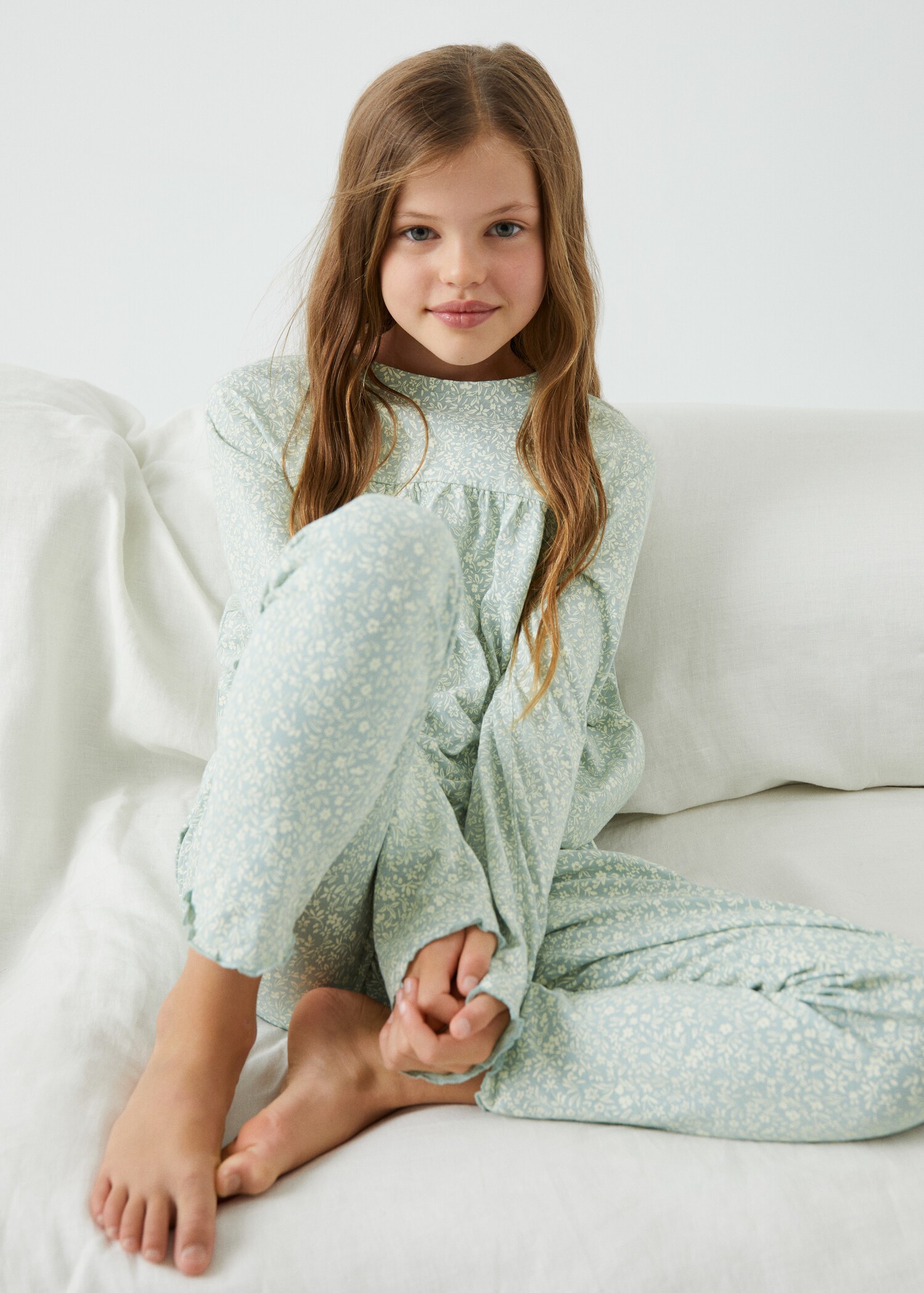 Pyjama long imprimé - Détail de l'article 1
